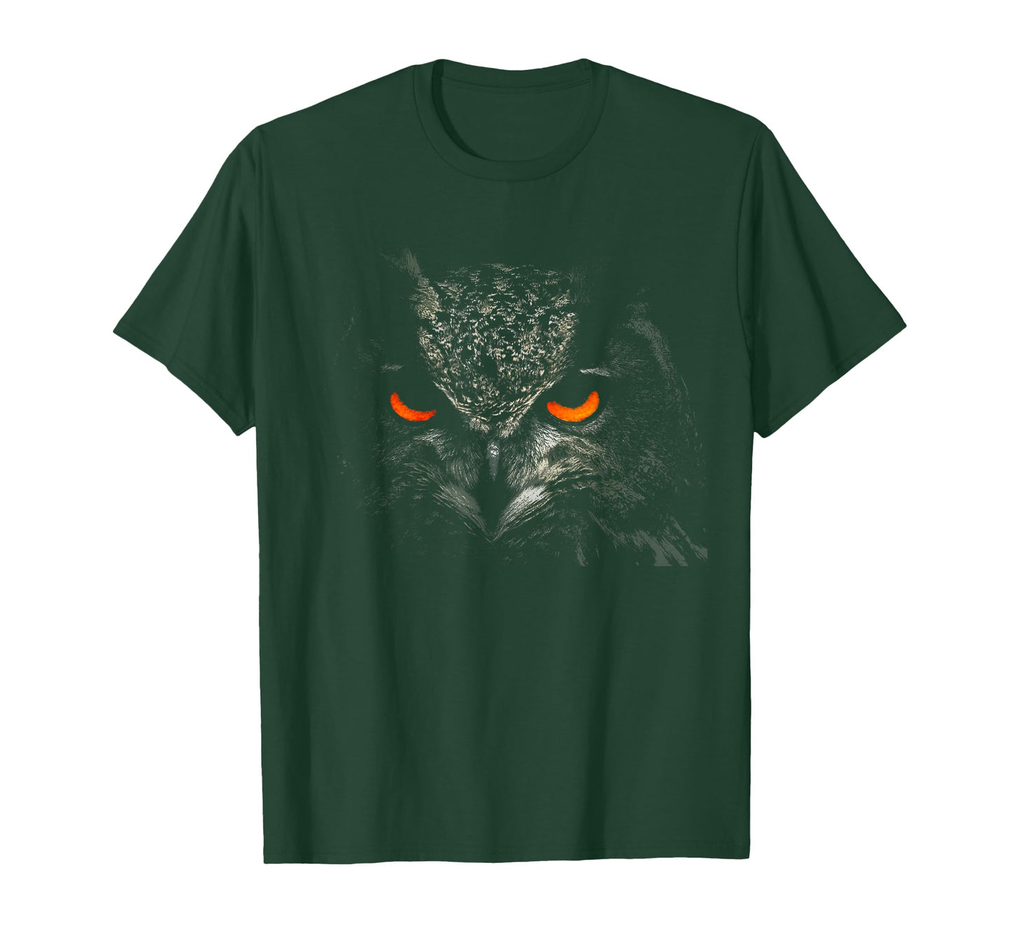 Owl Retro Eye Men Women Kids Gift Apparel T-Shirt