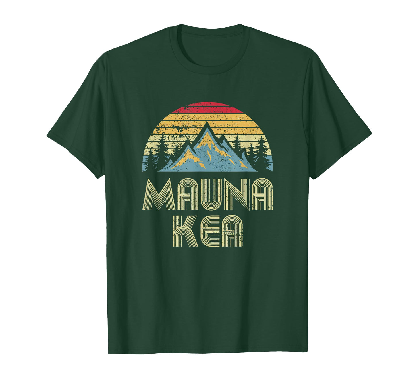 Vintage Mauna Kea Mountain Hawaii T-shirt T-Shirt