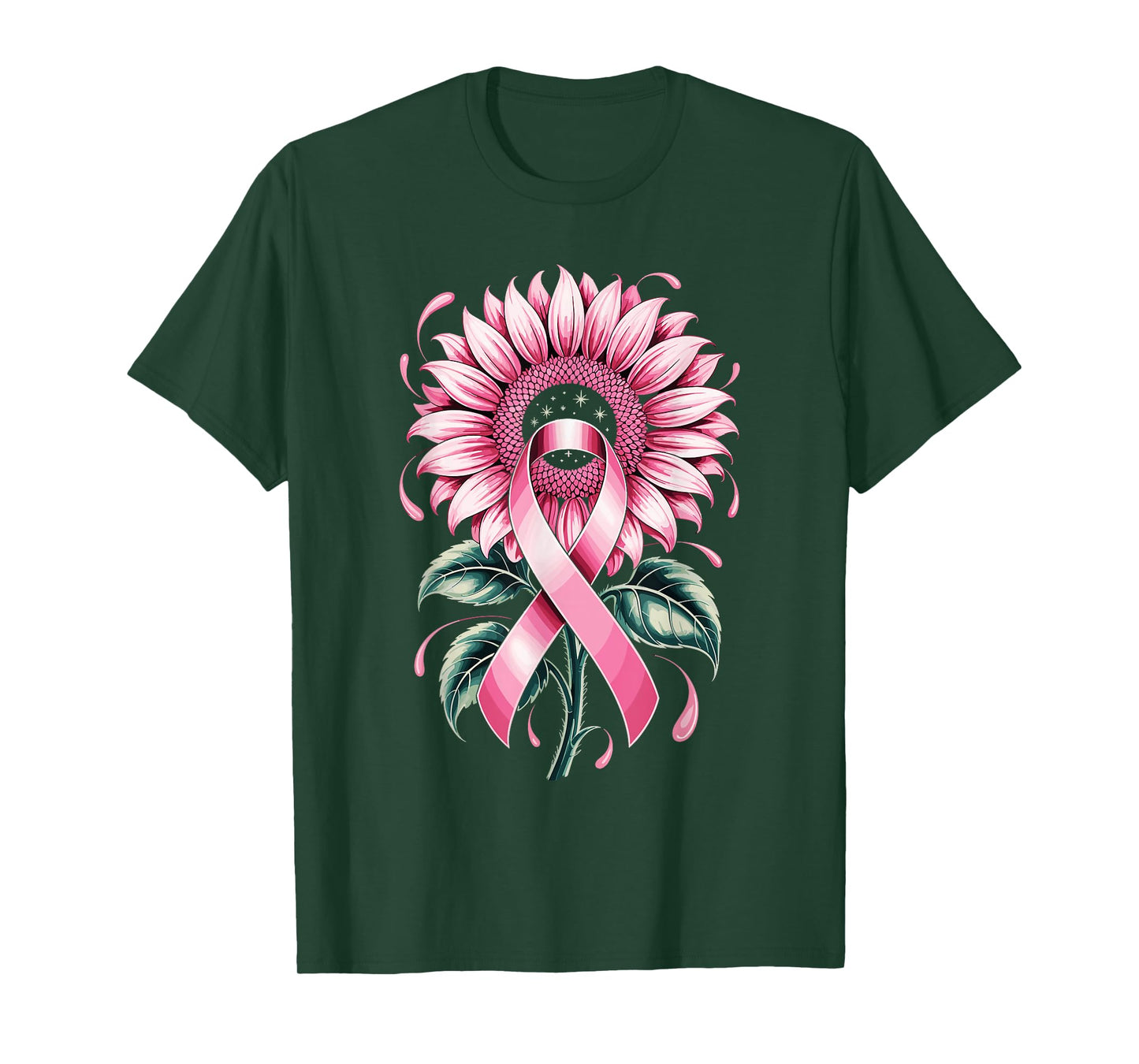 I Wear Pink For Breast Cancer Awareness T-Shirt