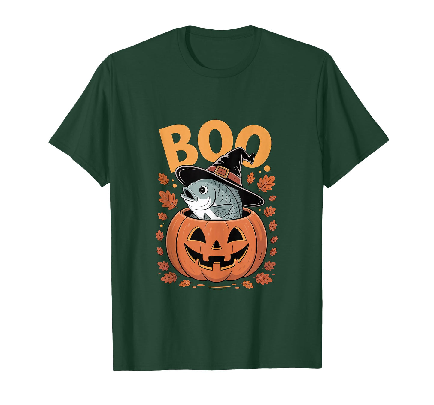 Fish Costume on Pumpkin Halloween Fish Tank Top