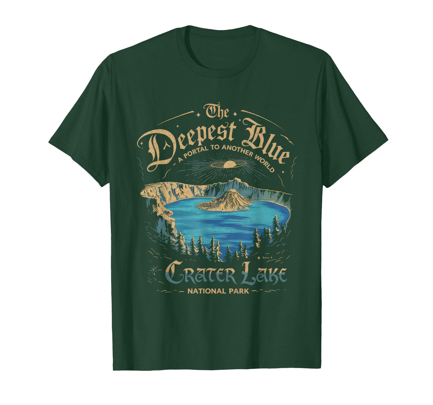 Crater Lake National Park Tshirt Men Women Oregon Mazama T-Shirt