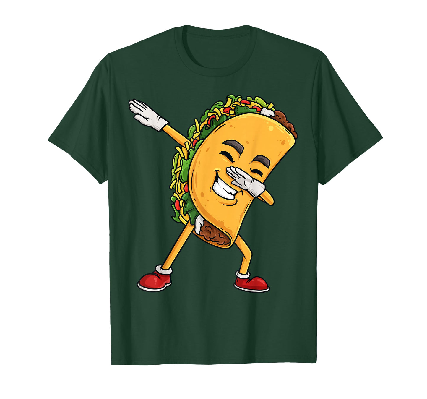 Dabbing Taco Cinco de Mayo Funny Mexican Dab Boys Kids T-Shirt
