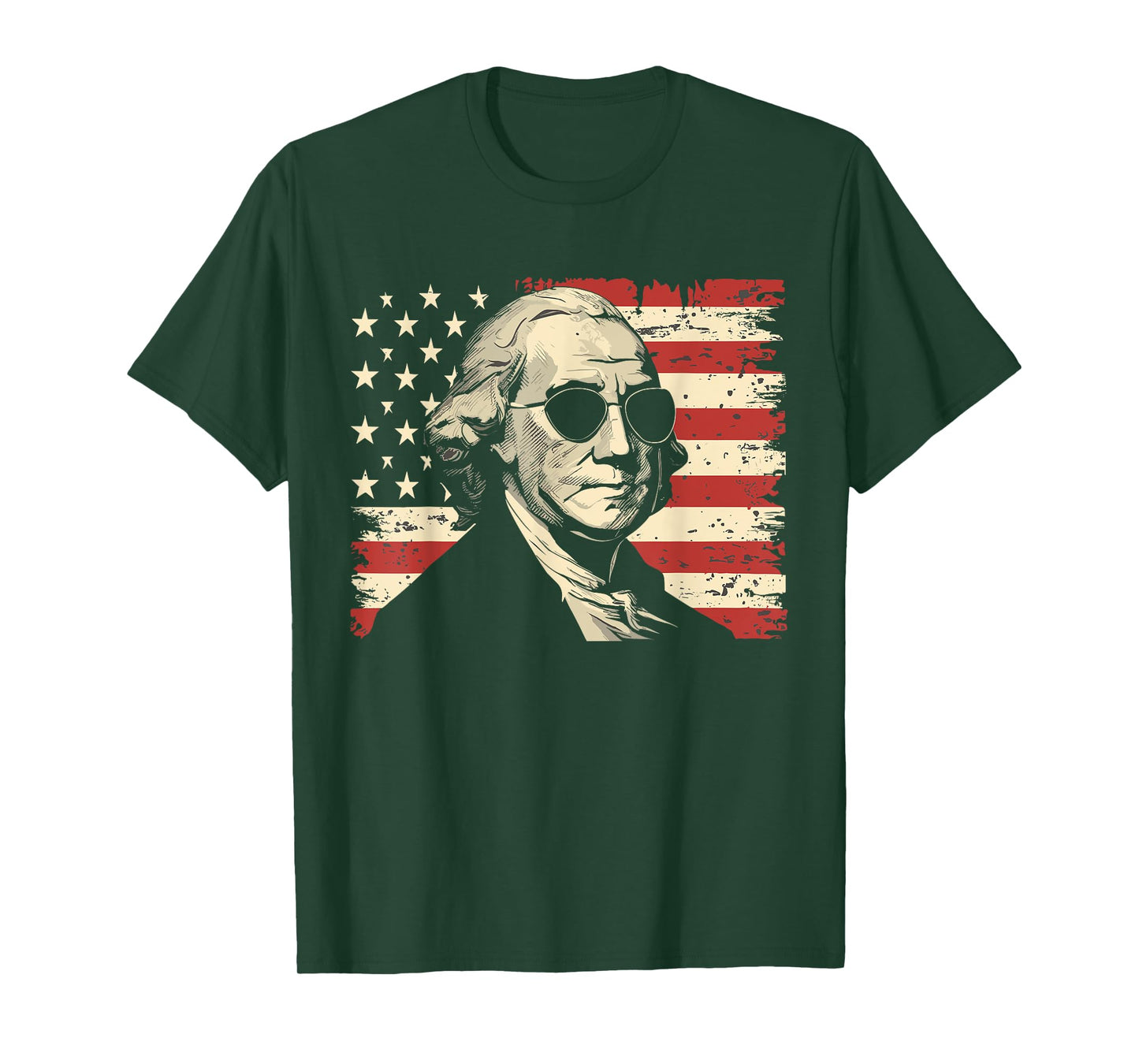 George Washington With Sunglasses | George Washington T-Shirt