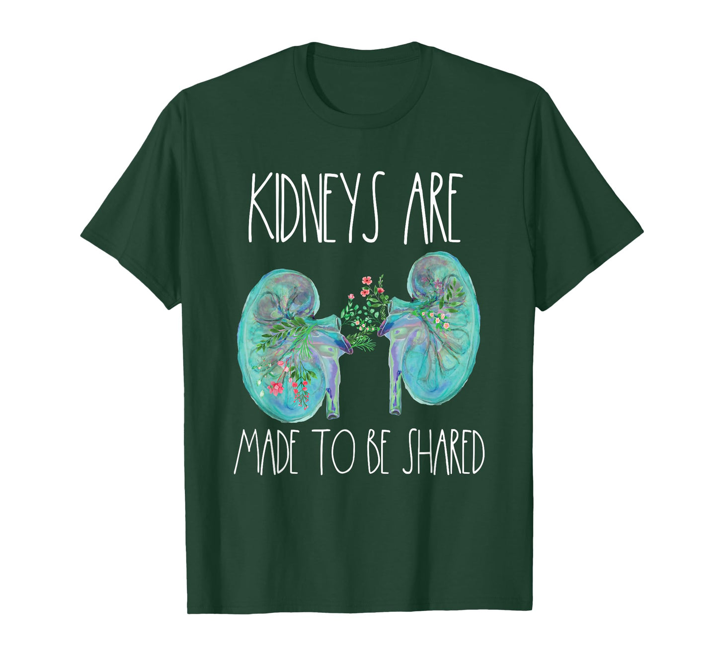 One Kidney Transplant Donor Kidney Surgery Shared Kidneys T-Shirt