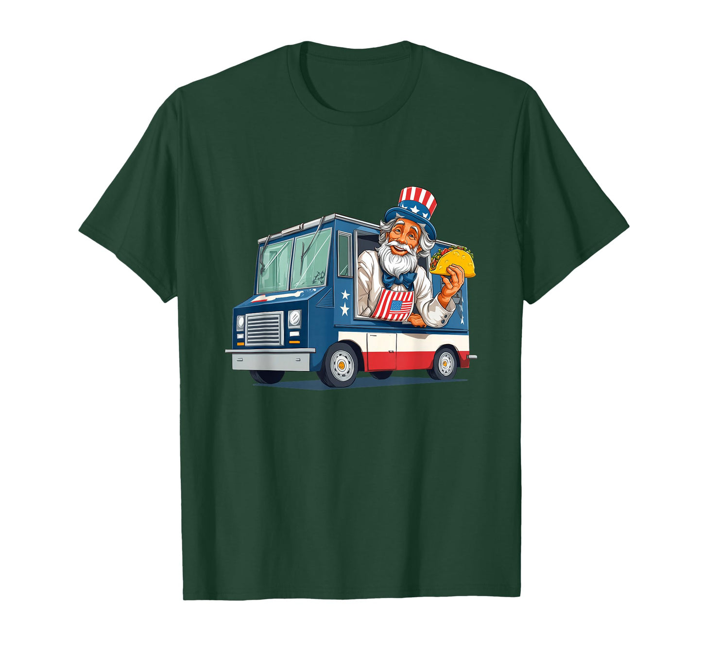 Awesome Taco Uncle with Food Truck for Tacos Boys and Girls T-Shirt