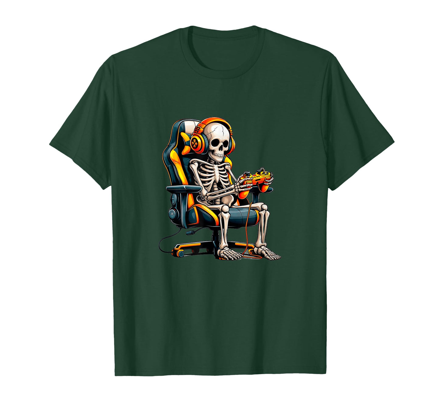 Halloween Skeleton Gamer Costume T-Shirt