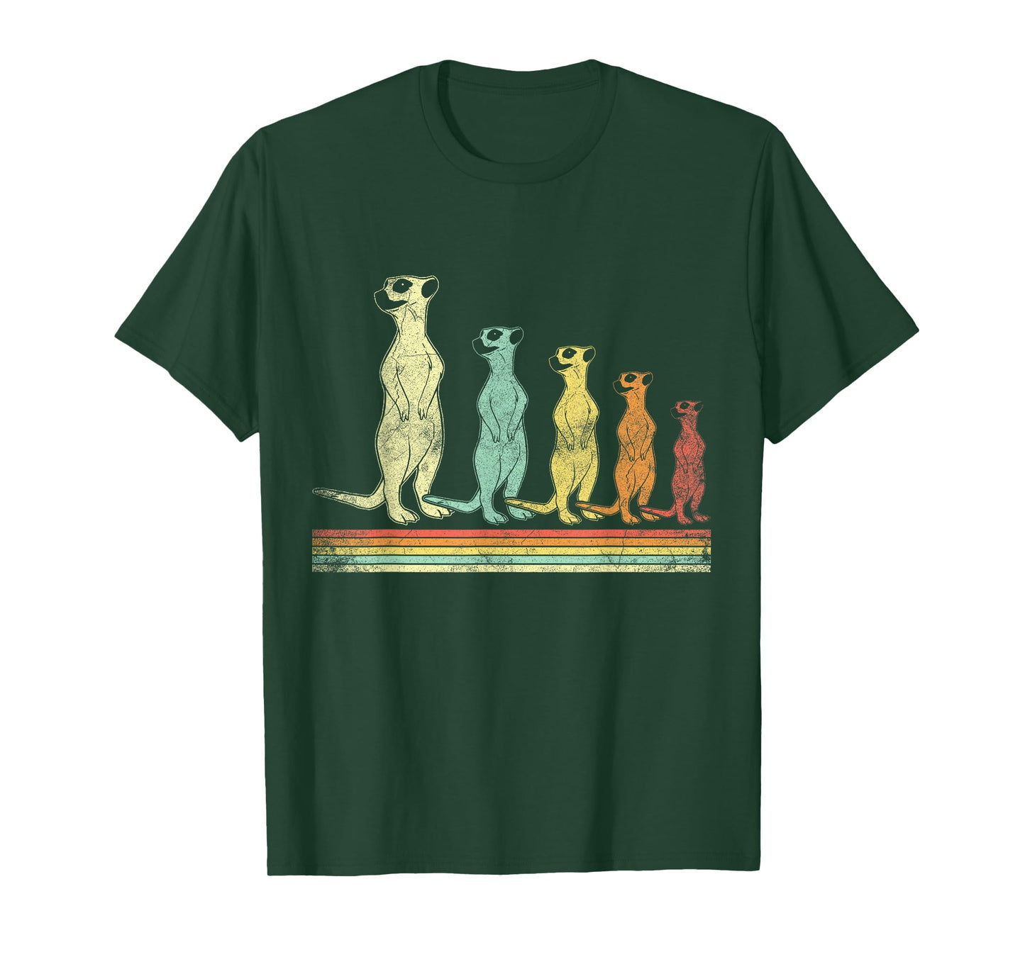 Retro Meerkat T-Shirt