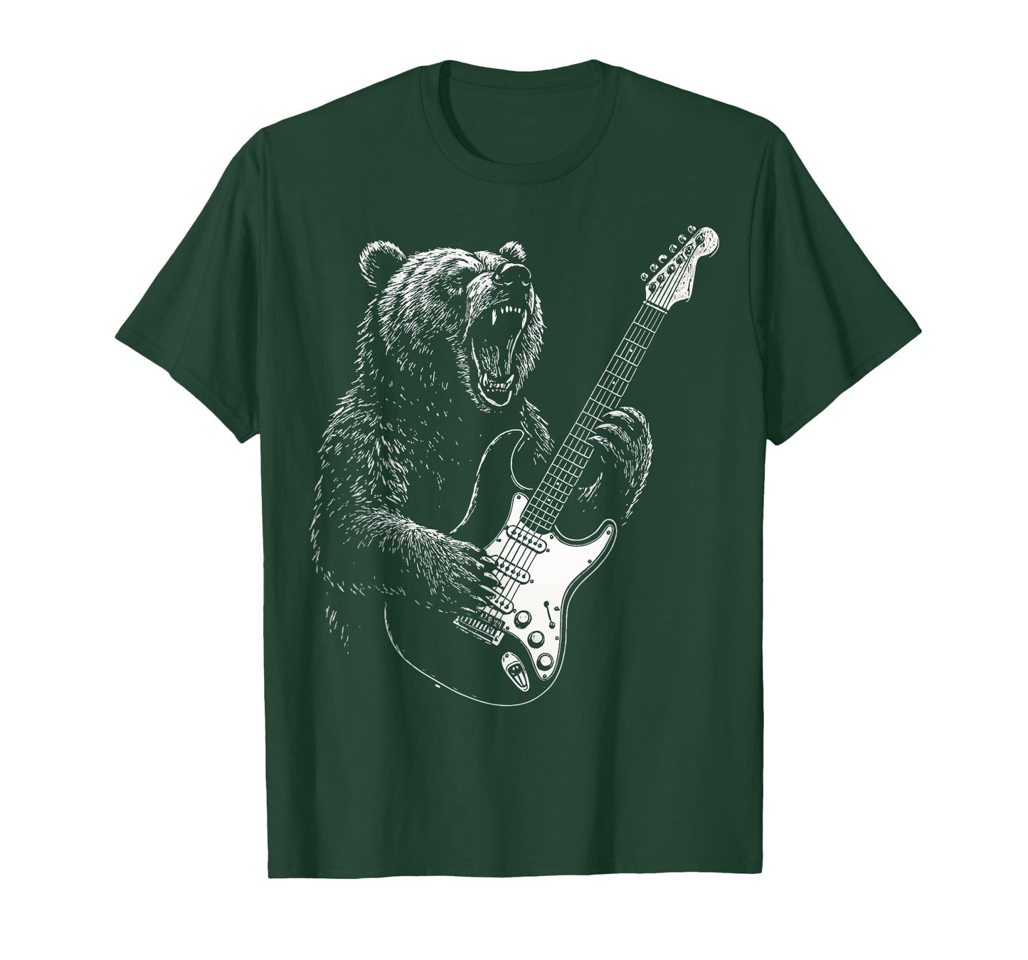 Bear Playing Guitar T-Shirt