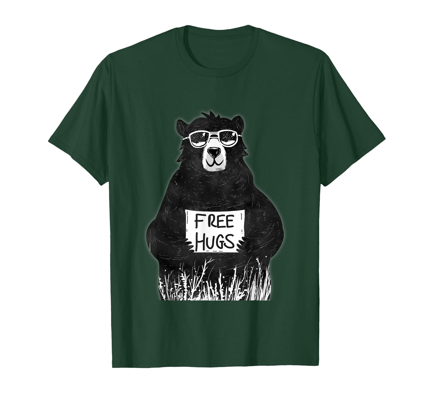 Free Hugs from Grizzly Bear T-Shirt