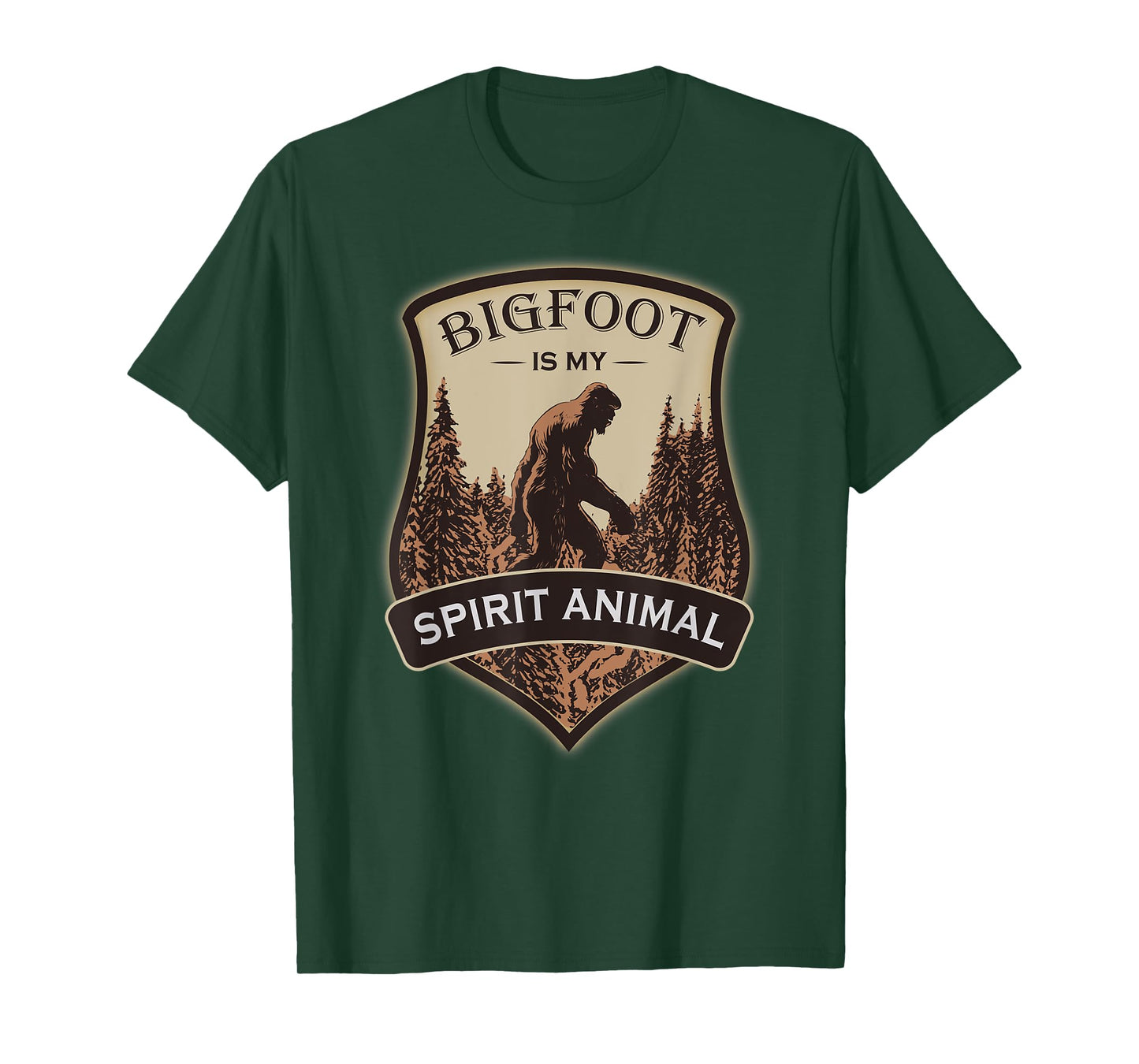 Bigfoot Is My Spirit Animal T-Shirt
