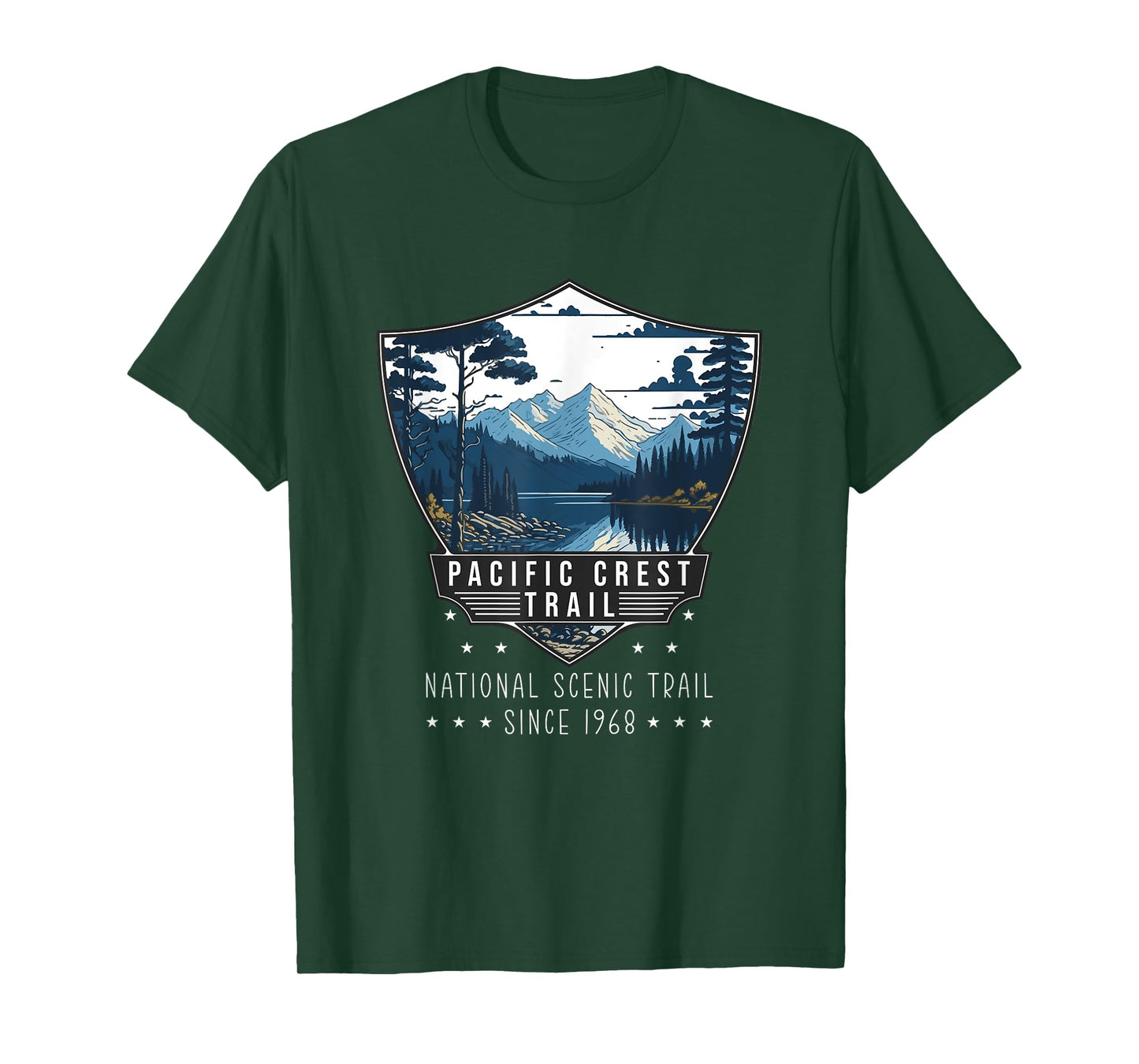 Pacific Crest Trail National Scenic Trail PCT Hiking Hiker T-Shirt