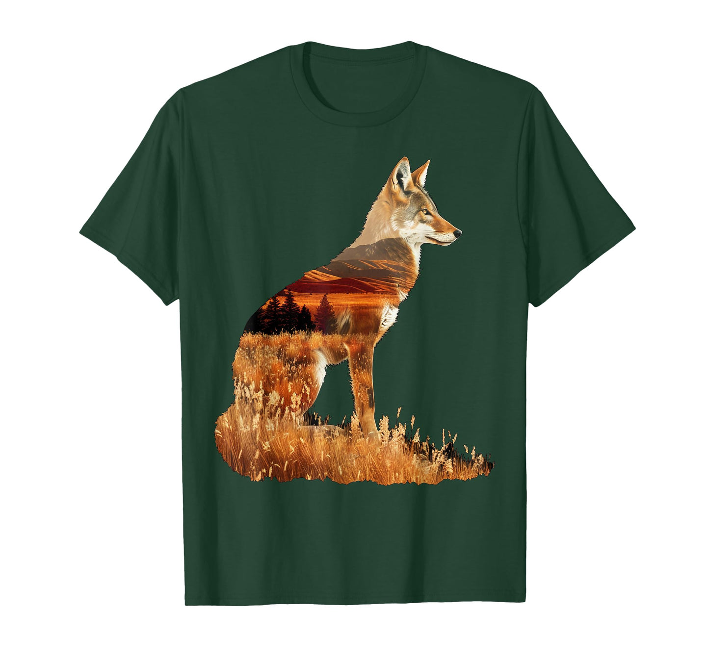 Grasslands, deserts Coyote T-Shirt