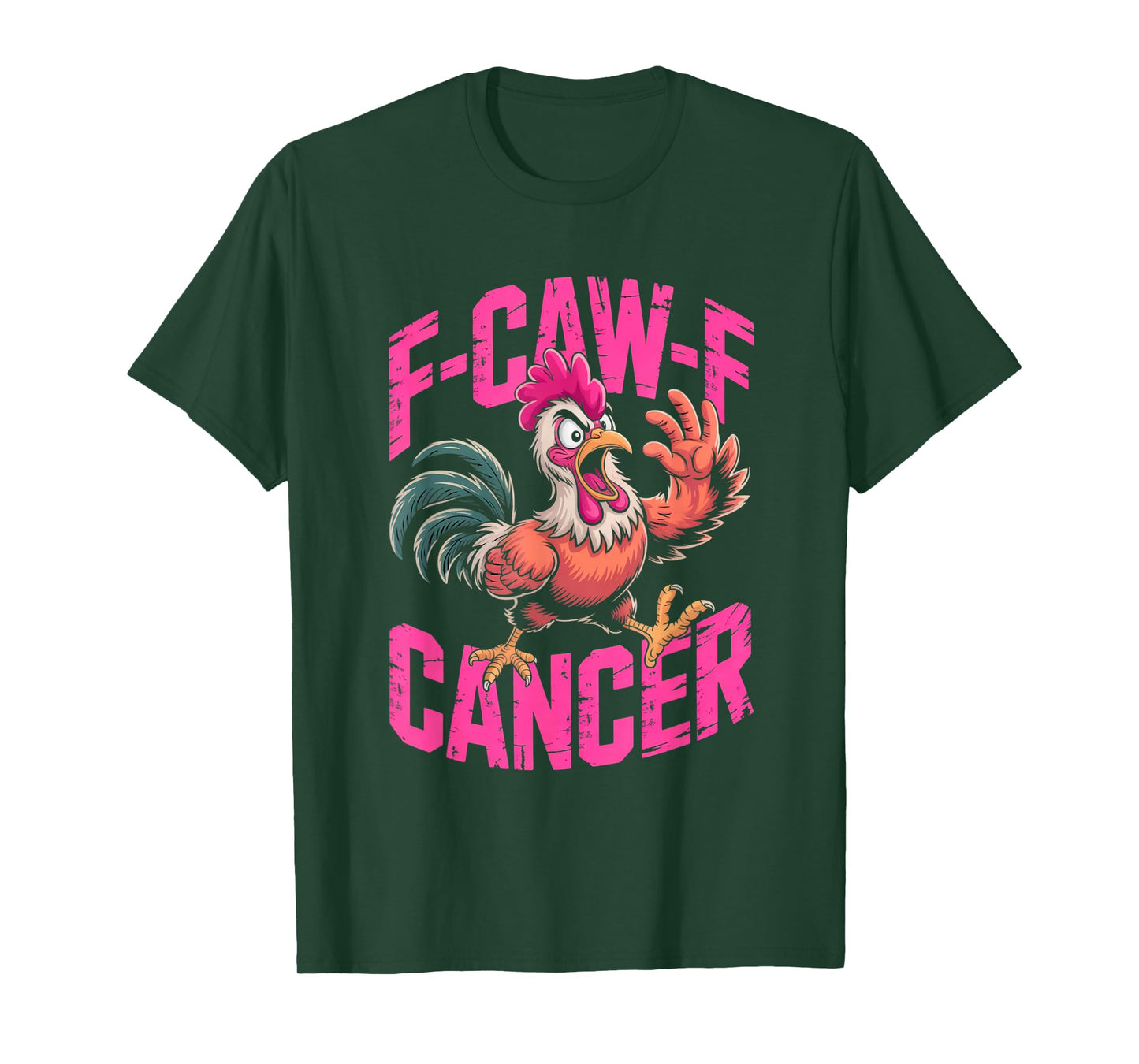 F-Caw-F Cancer Breast Cancer Awareness Accessories T-Shirt