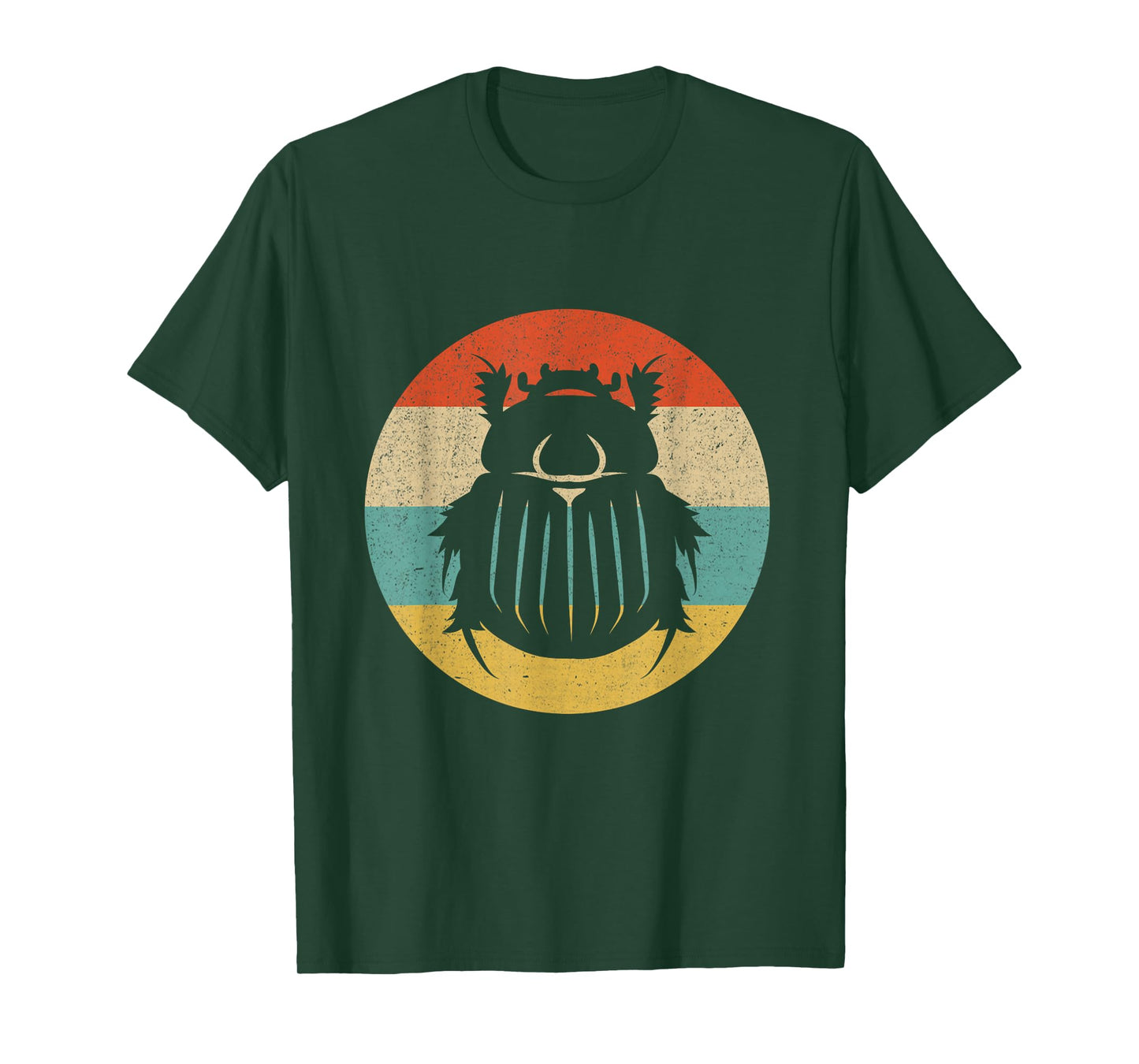 Dung Beetle Entomology Bug Retro Insect Entomologist T-Shirt