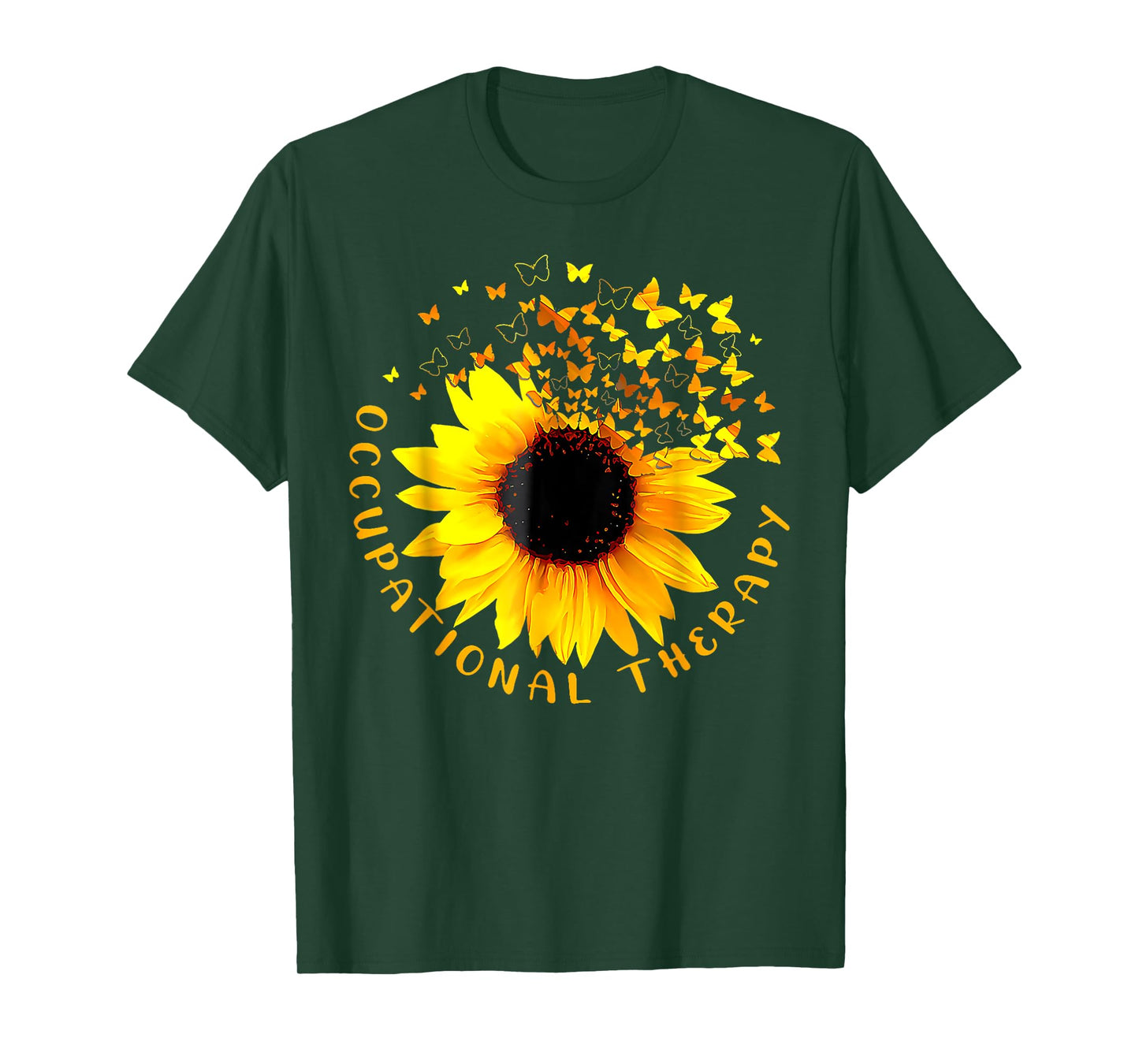 Occupational Therapy Sunflower OT Therapist Assistant T-Shirt