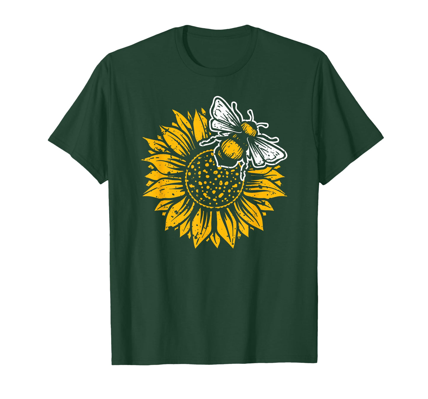 Bumblebee Sunflower Springtime Save The Bees Honeybee T-Shirt
