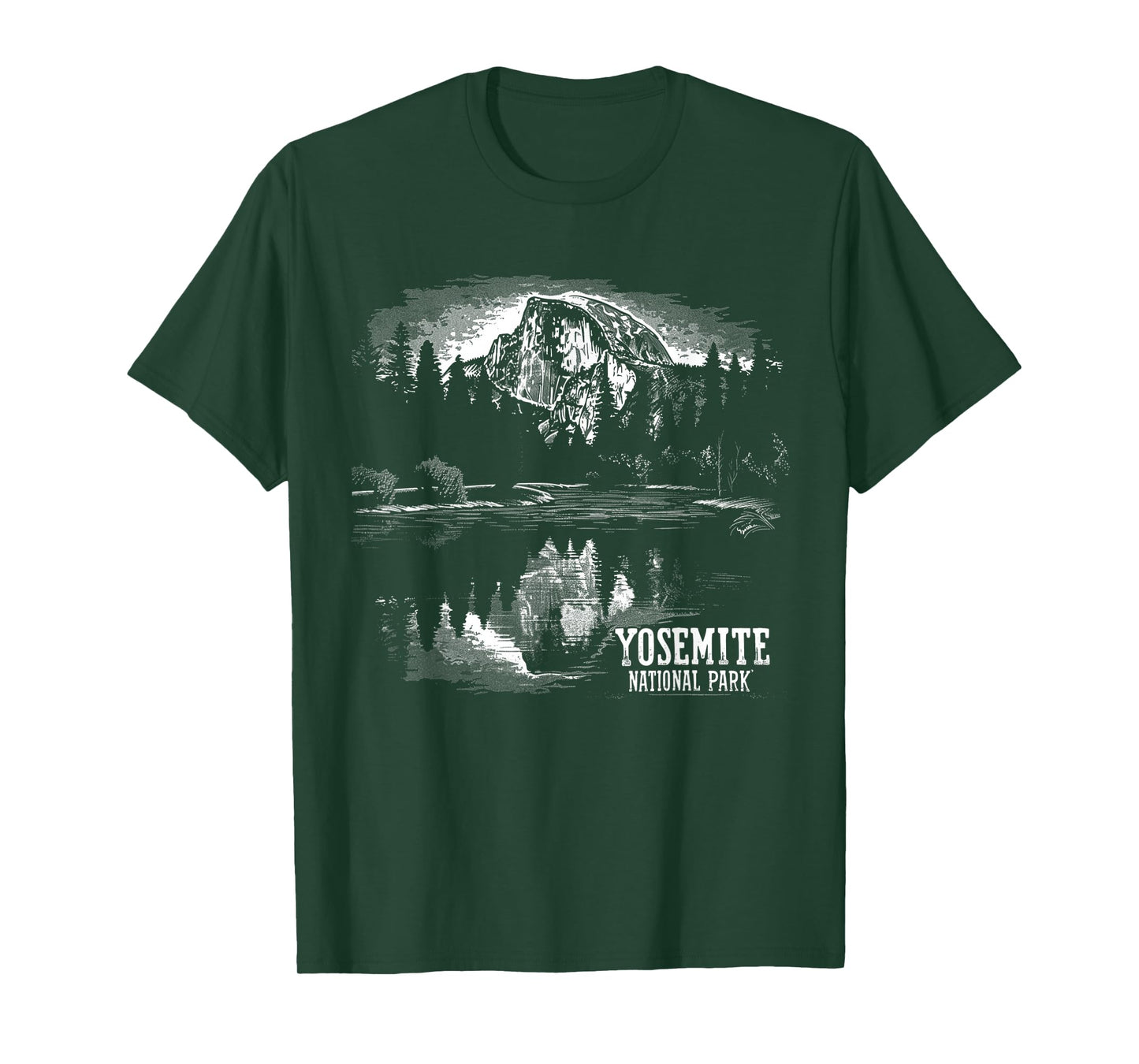 Yosemite - US National Park Vintage Men Women Kids Retro T-Shirt