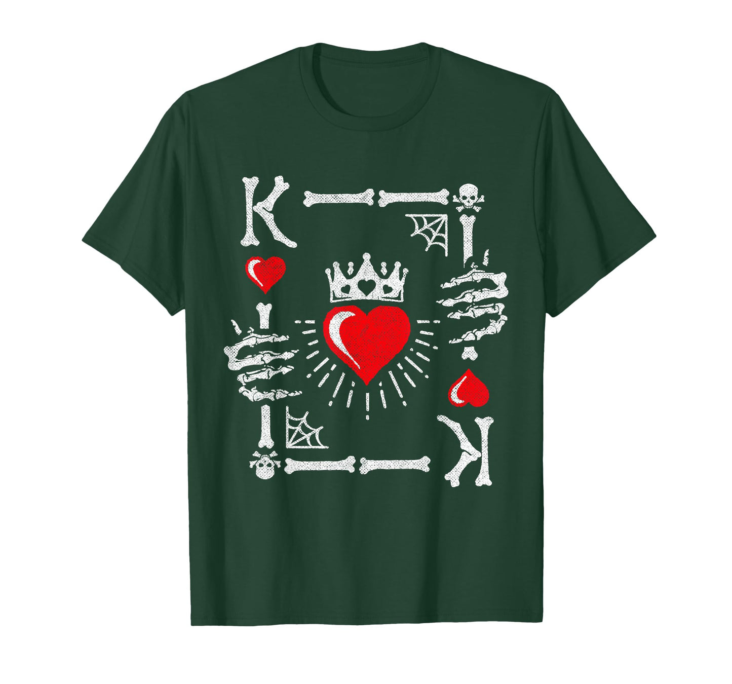 King of Hearts Card Costume - Halloween King of Hearts T-Shirt