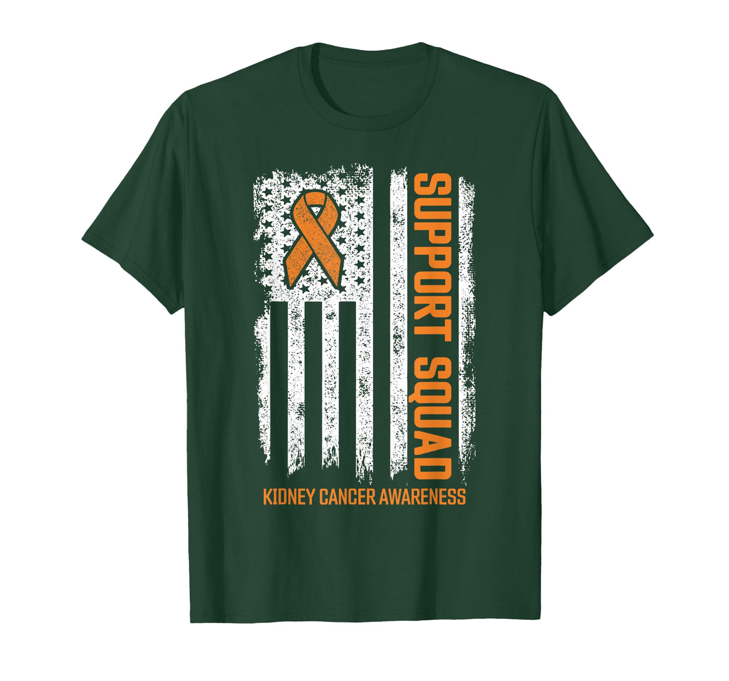Kidney Cancer Support Squad Family Kidney Cancer Awareness T-Shirt