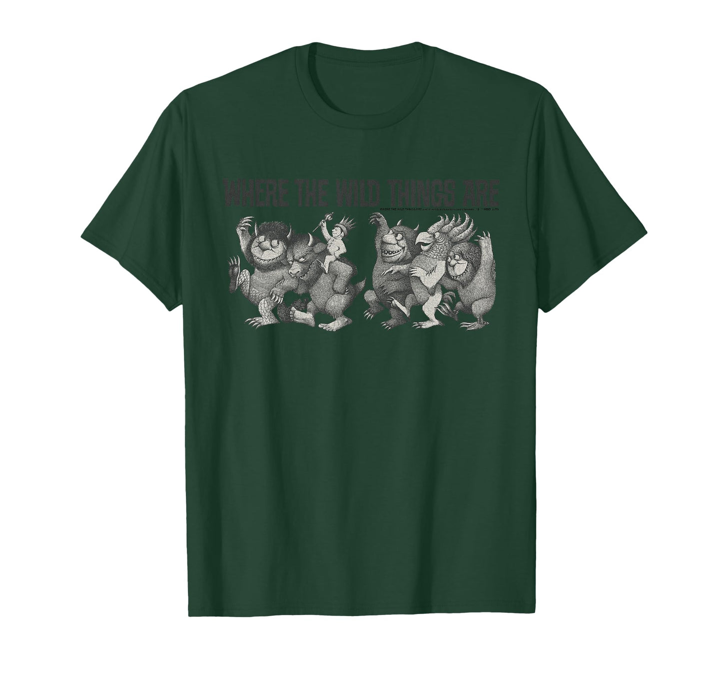 Kids Where The Wild Things Are Max Parade Title T-Shirt
