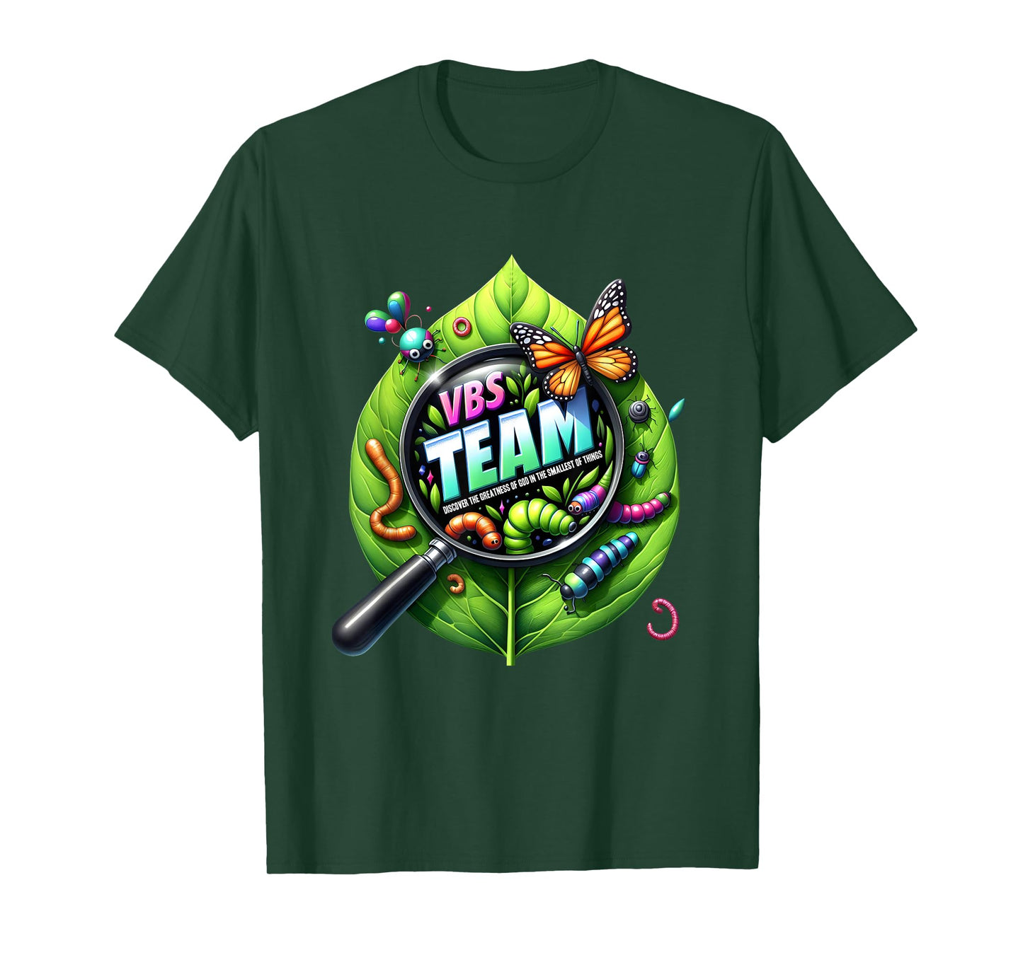 Magnified VBS Smallest Insects Adventure VBS Team 2025 T-Shirt