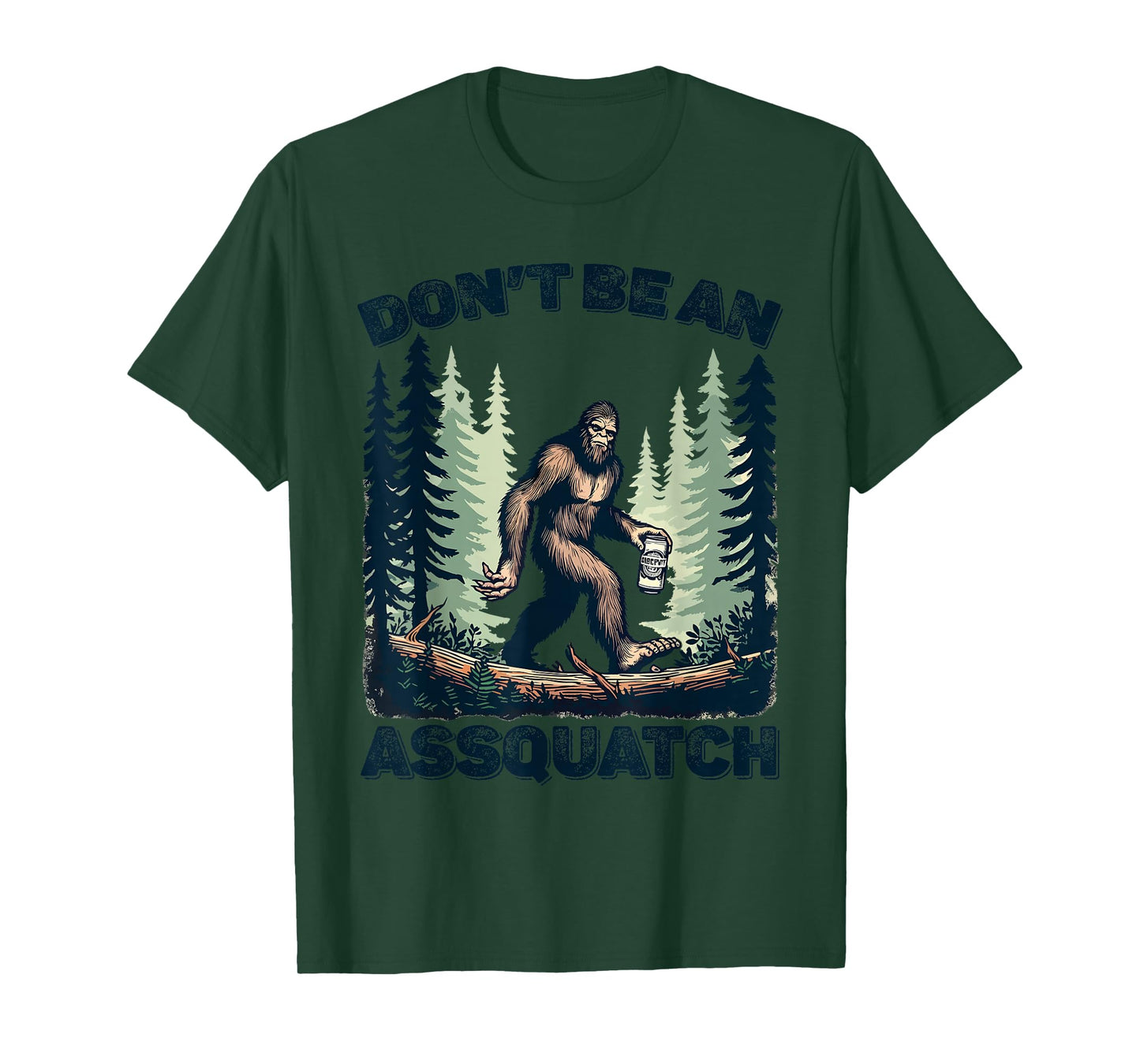 Don't Be An Asguatch Funny Sasquatch T-Shirt