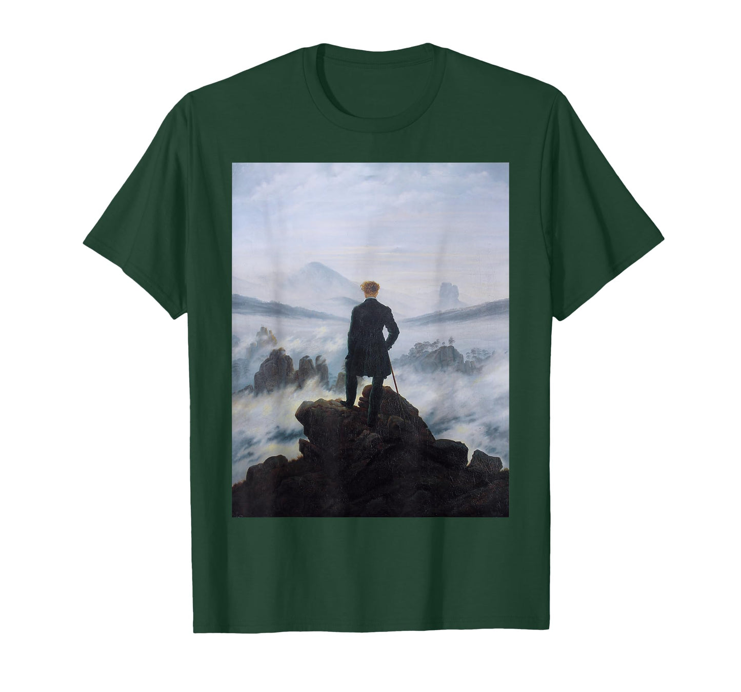 The Wanderer Above the sea of Fog T-Shirt