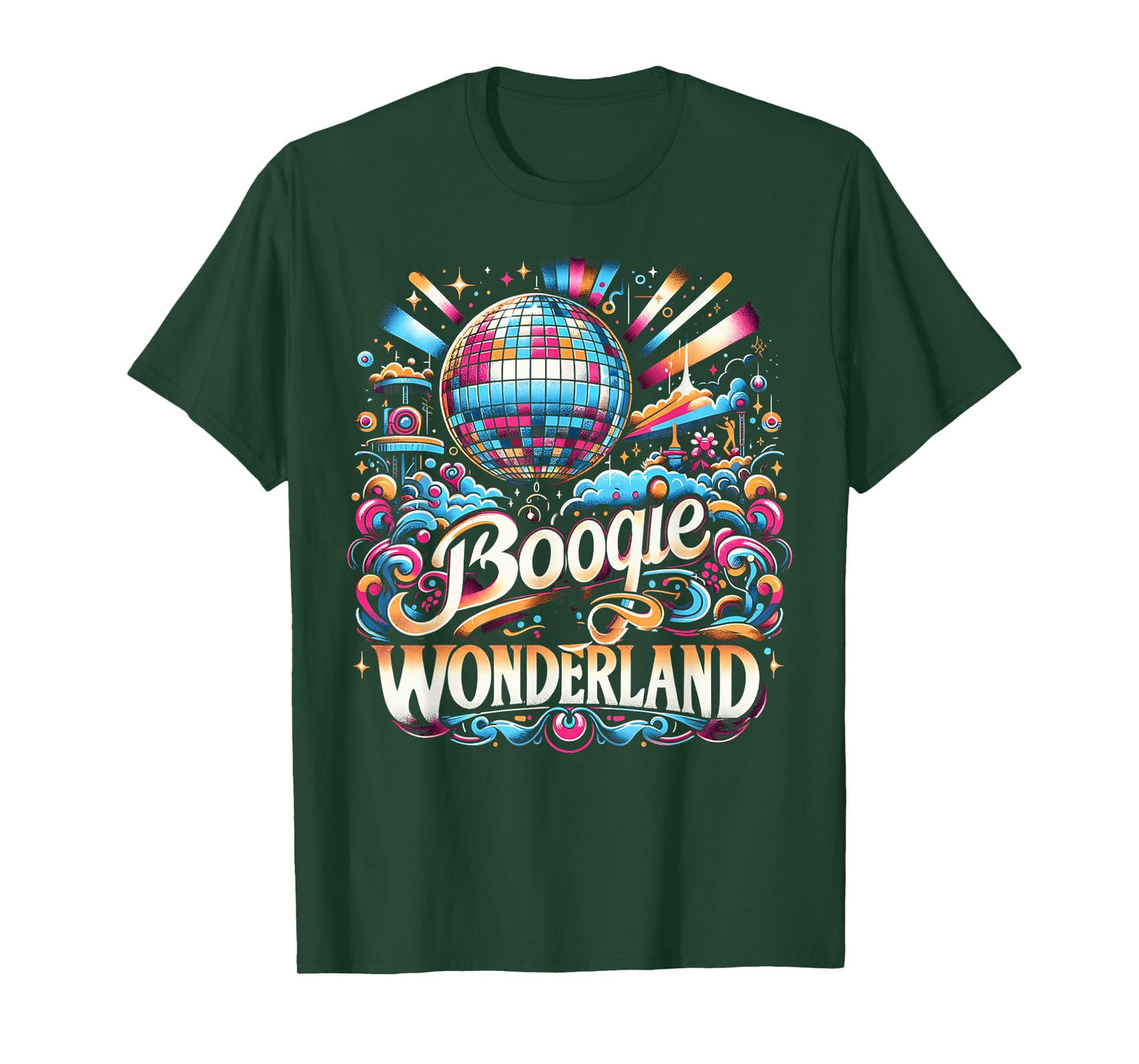 Boogie Wonderland Funny Graphic Tees T-Shirt