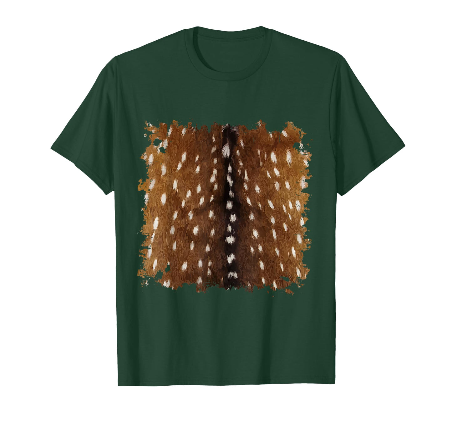 Exotic Axis Deer Hide Print T-Shirt