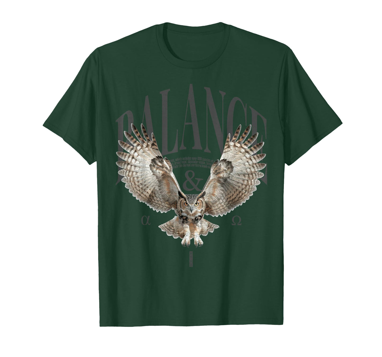 Elegant vintage night owl wild animal owls bird owl T-Shirt