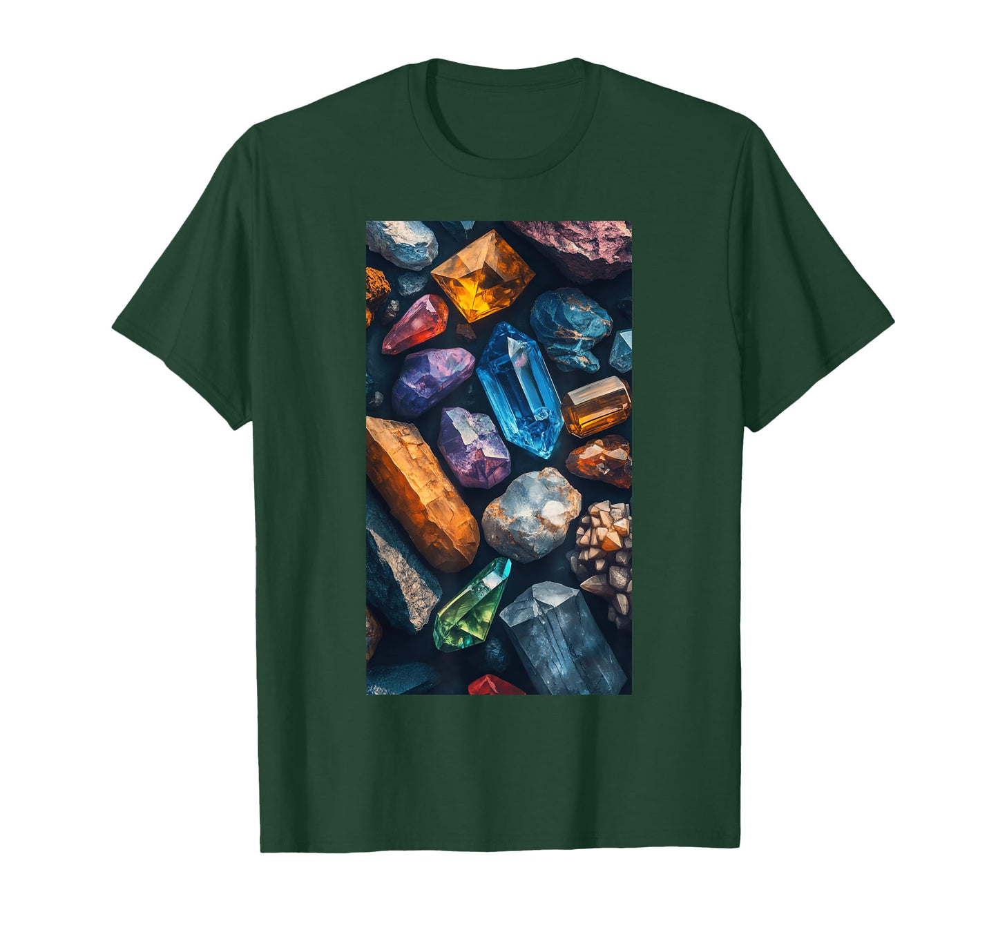 Minerals Gems Crystals Rock Collecting Geolog T-Shirt