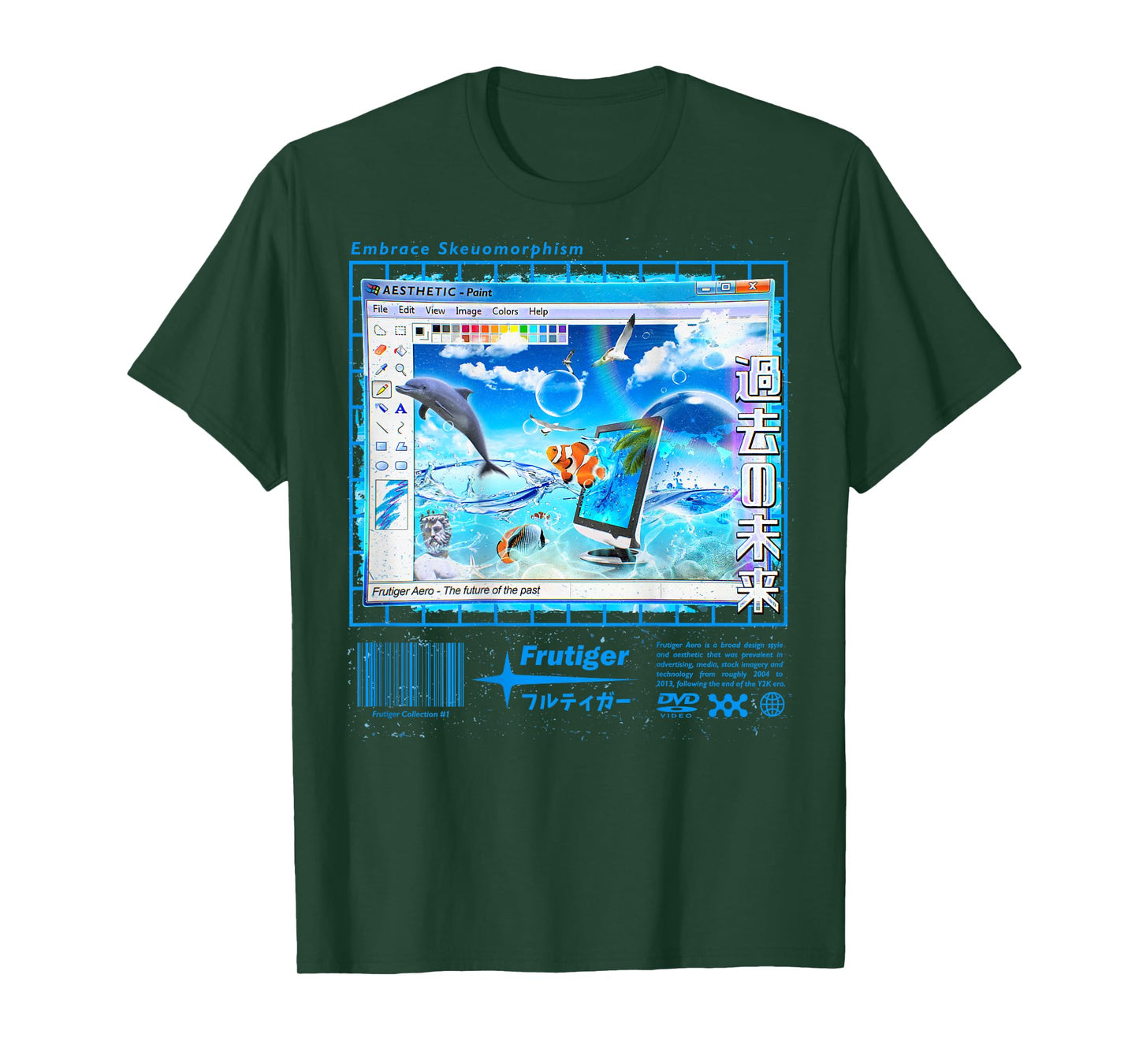 (BackPrint) Frutiger Aero Fashion Collection T-Shirt