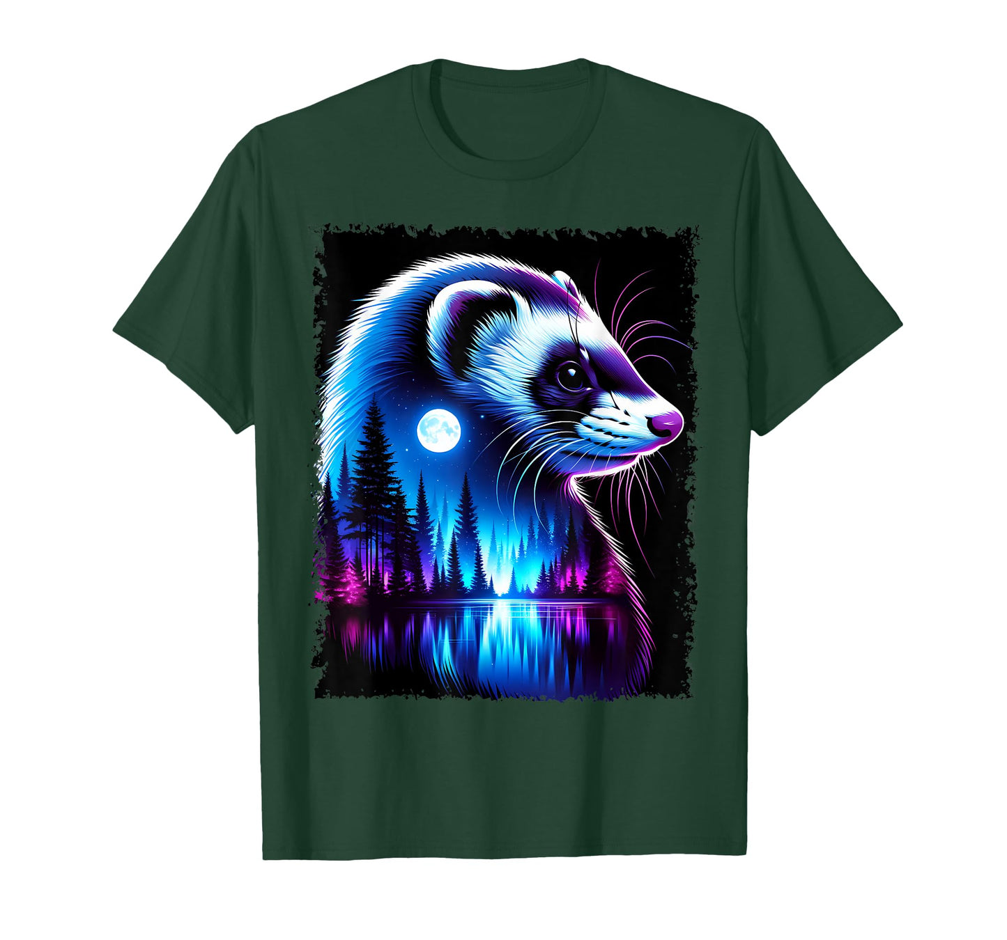 Spirit Animal Ferret Men Women Kids Christmas T-Shirt