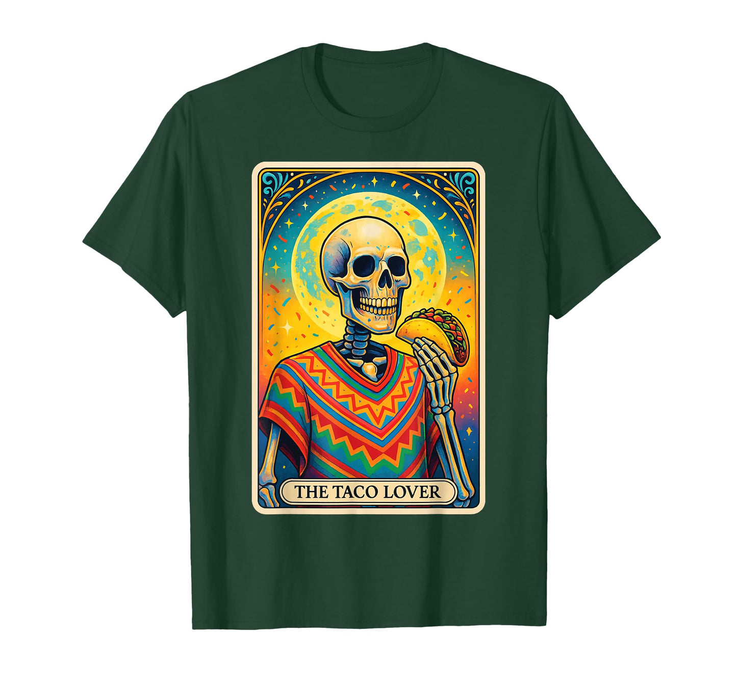 The Taco Lover Tarot Card T-Shirt