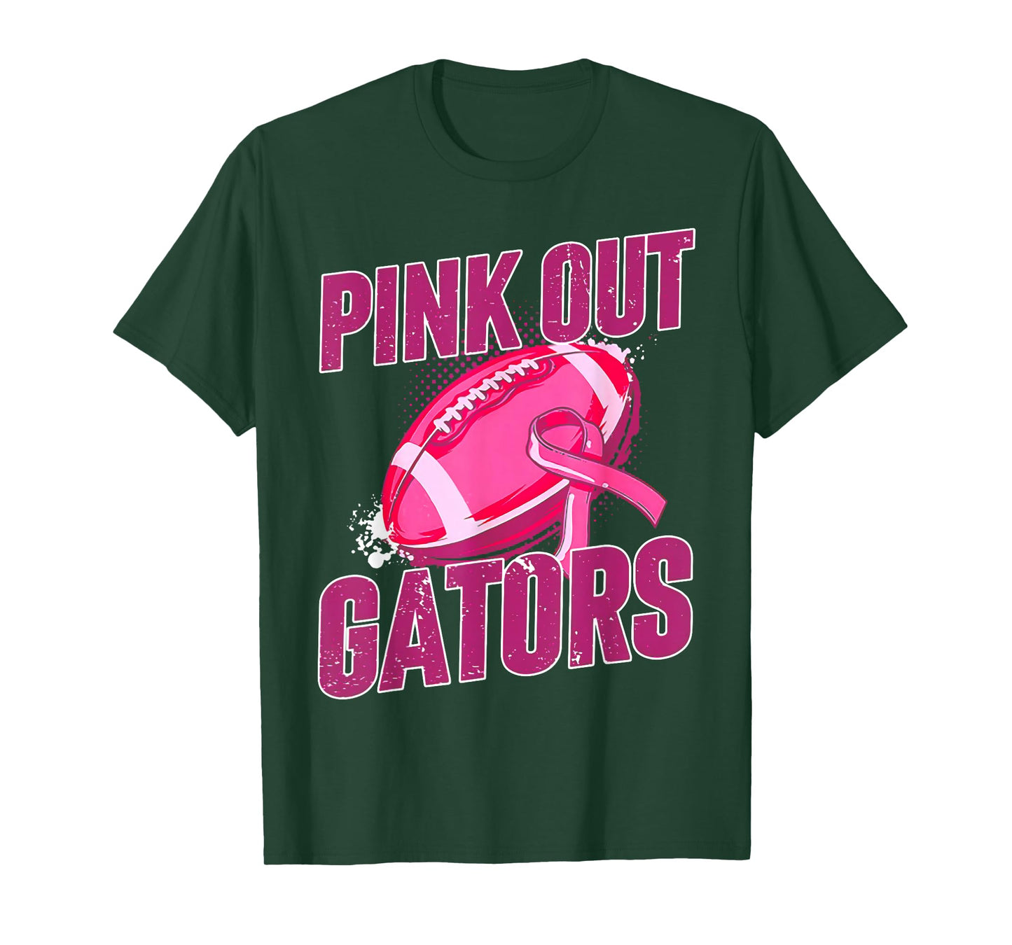 Gators Pink Out Football Tackle Breast Cancer T-Shirt