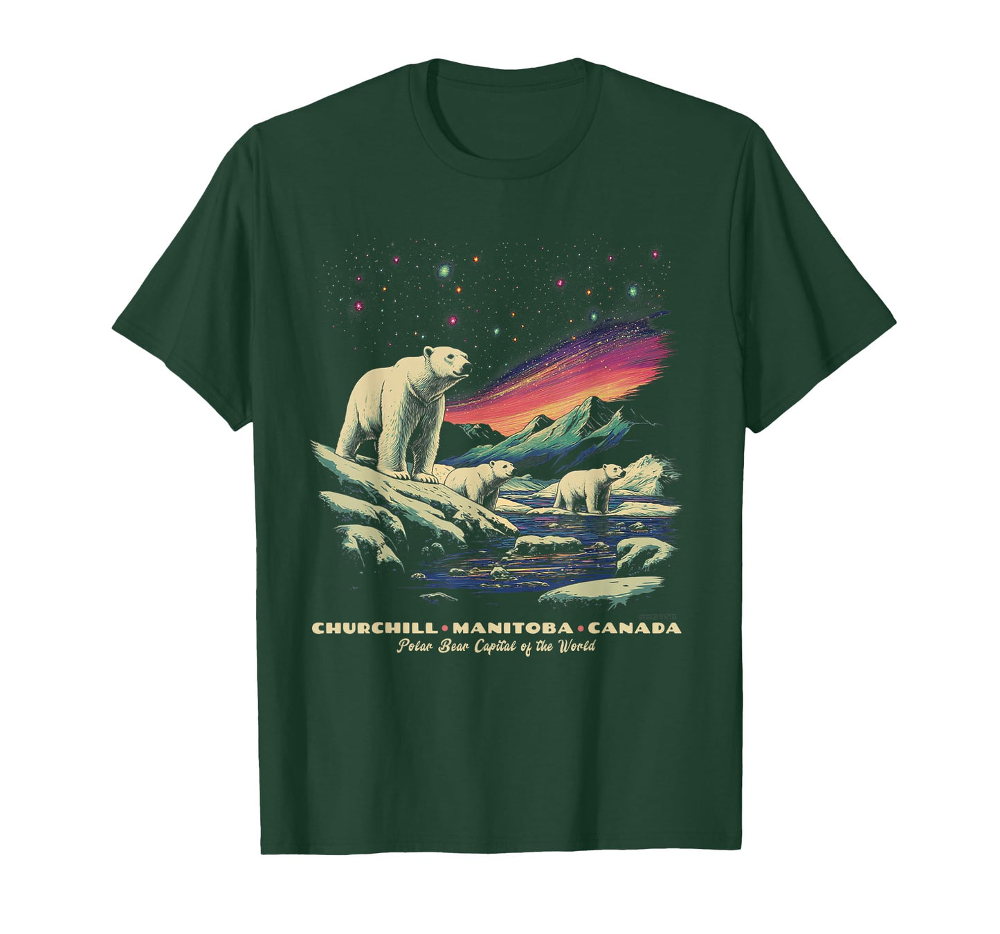 Churchill Manitoba Canada Polar Bear Capital of the World T-Shirt