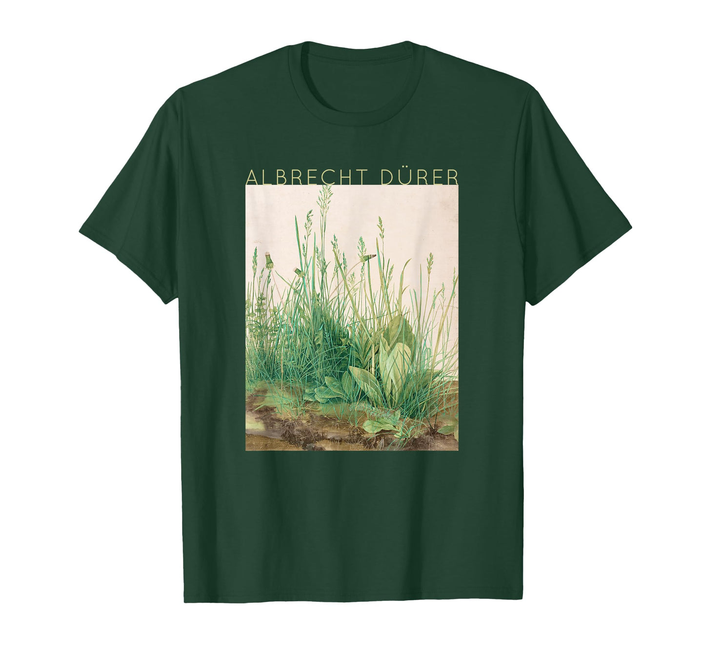 Albrecht Dürer - Great Piece of Turf - Art for Artists T-Shirt