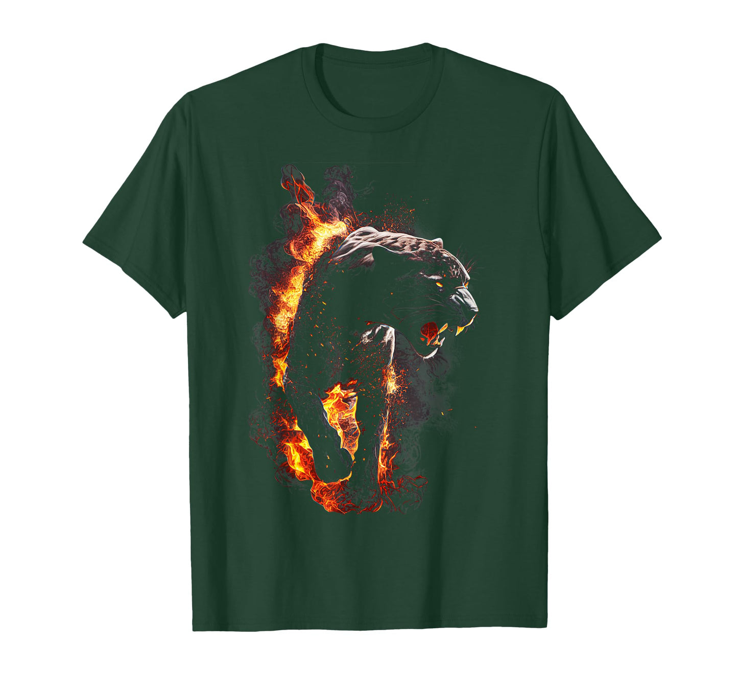 Panther Lover animal Big Cat Panther Animal black T-Shirt