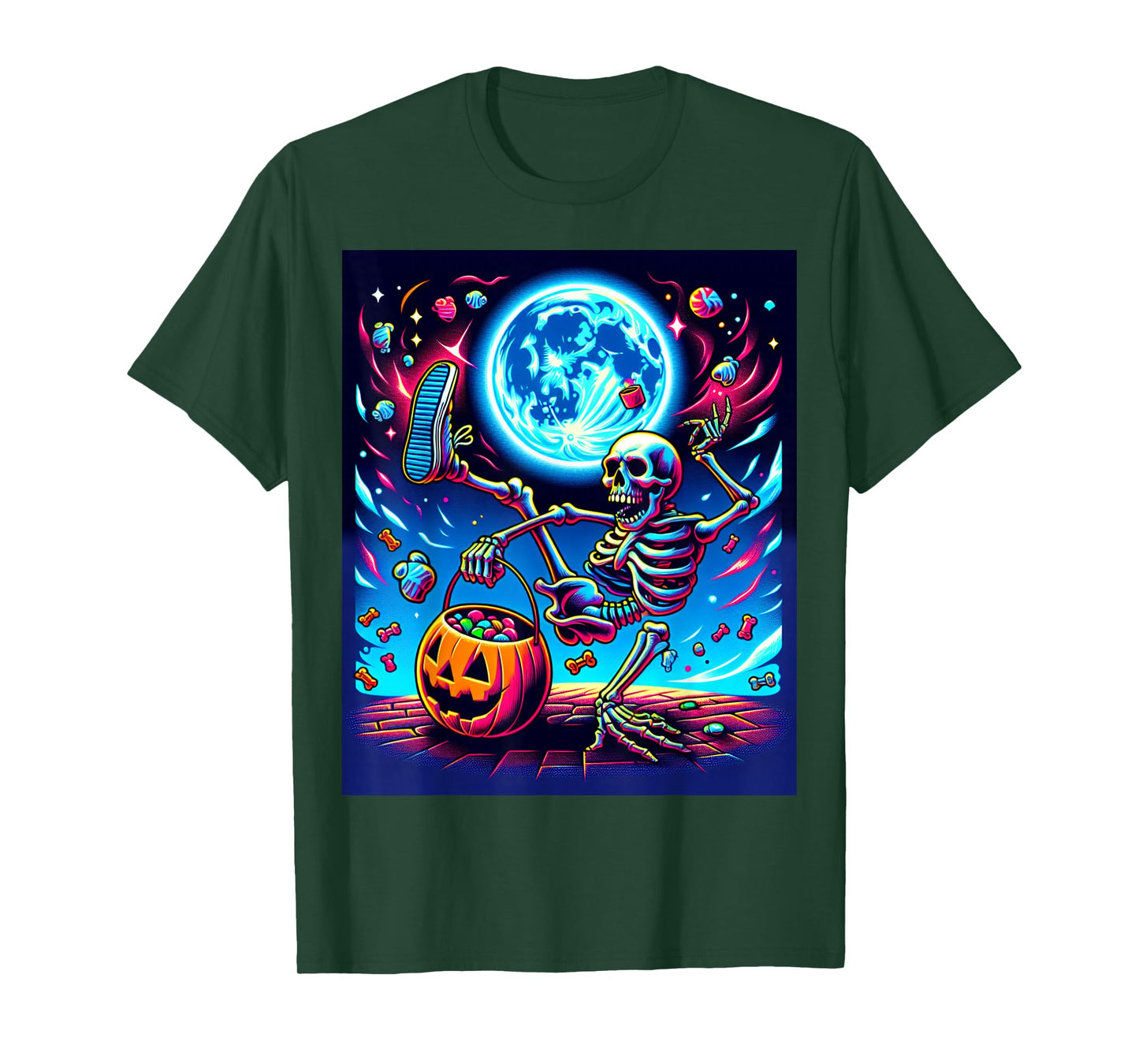 Breakdancing Skeleton T-Shirt
