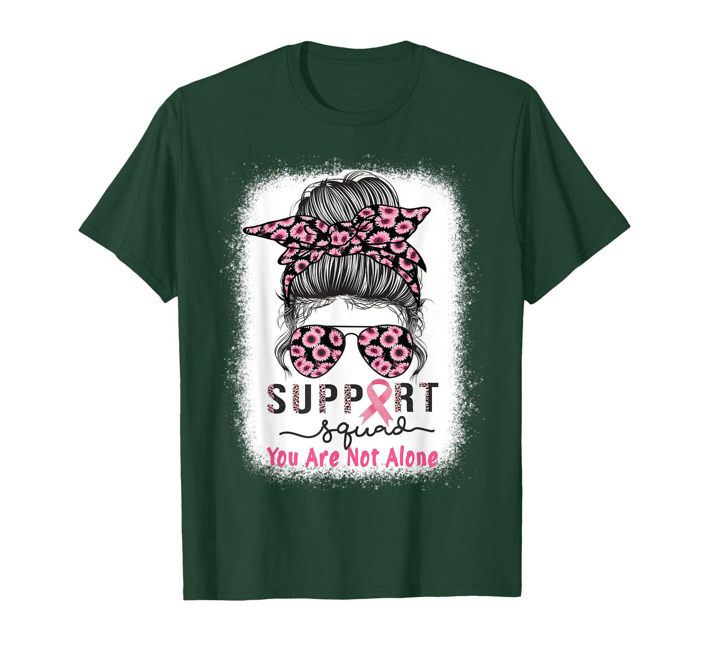 Breast Cancer Warrior Support Squad Breast Cancer Awareness T-Shirt