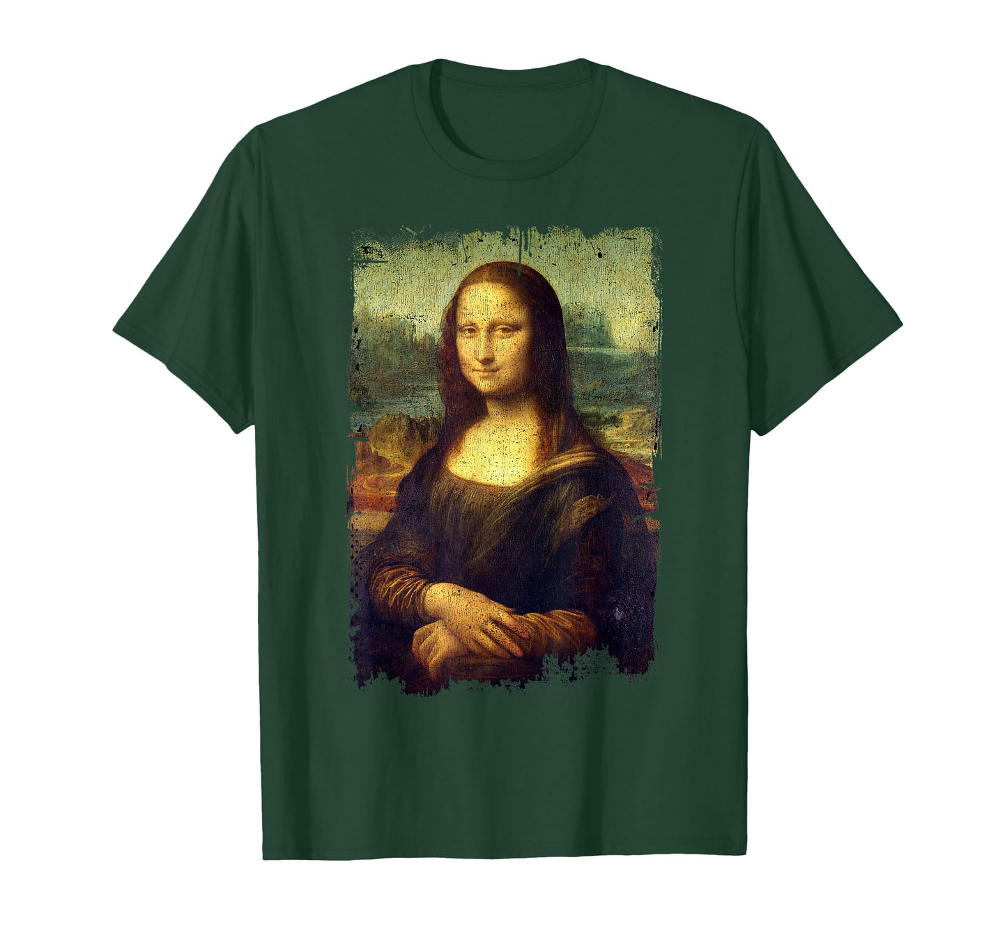 Mona Lisa by Leonardo da Vinci Famous Painting T-Shirt