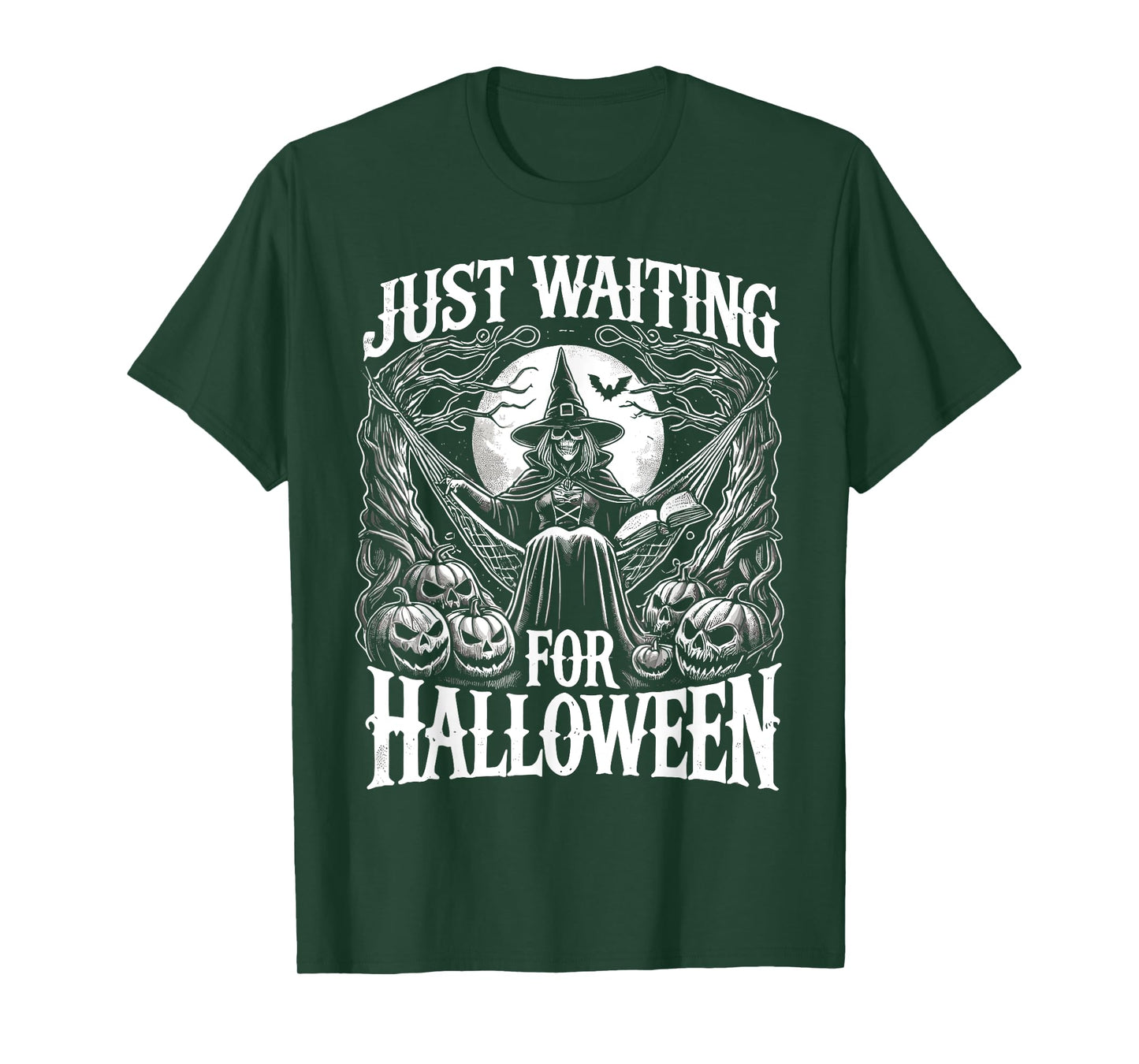 Summerween Halloween Summer Just Waiting For Halloween T-Shirt