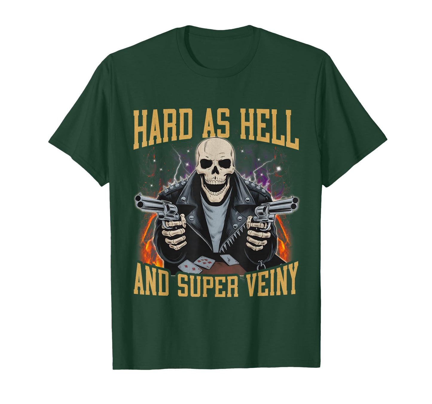 Hard As Hell and Super Veiny Funny Hard Dank Meme Bootleg T-Shirt