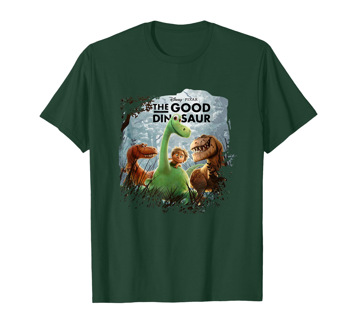 Disney Pixar The Good Dinosaur Iconic Group Shot Big Poster T-Shirt