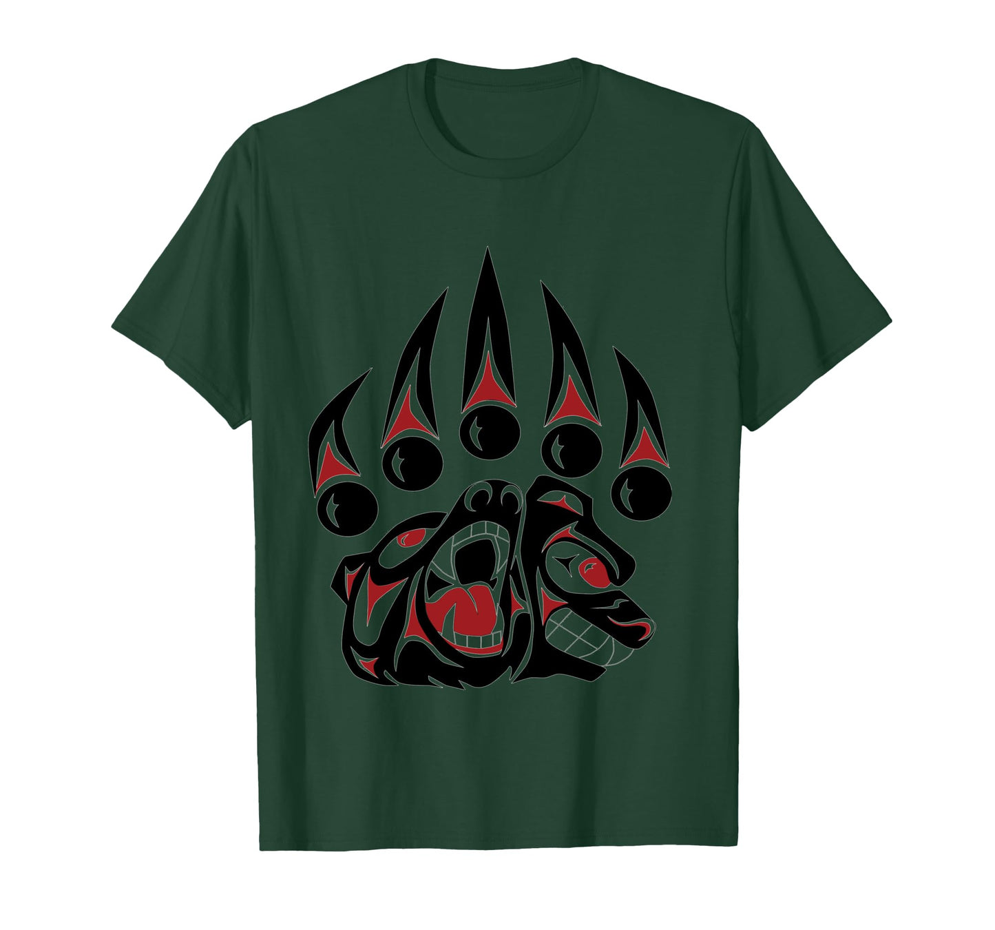 Native American Bear Claw Long Sleeved Shirt
