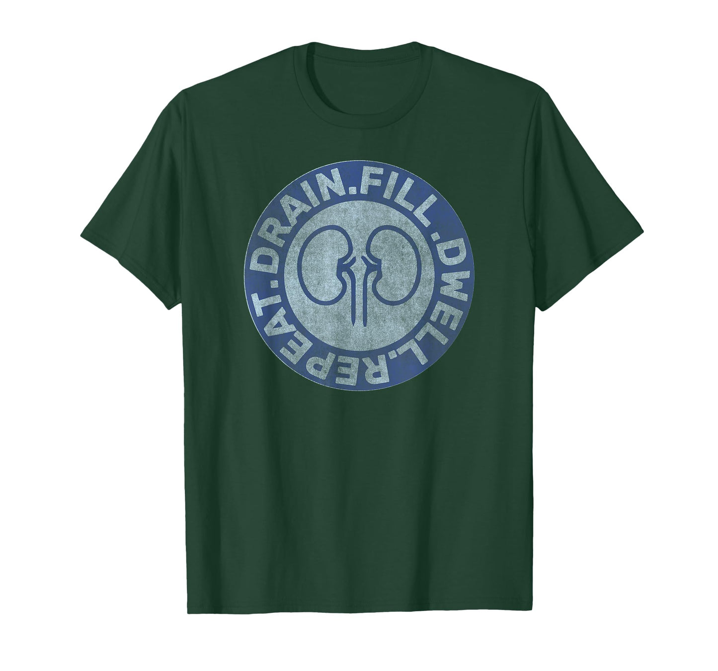 Peritoneal Dialysis Nurse Funny Quote T-Shirt - Black, Unisex-Adults, Short Sleeve, Cotton Blend, Polyester, Small