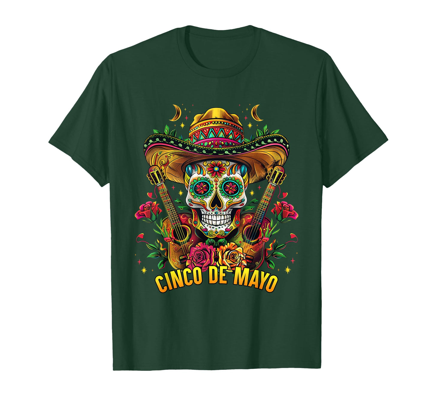 Cinco De Mayo Women Girl Kids Mexican Skull Fiesta 5 De Mayo T-Shirt