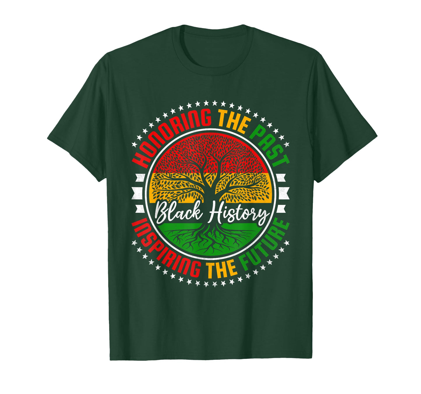 Honoring the Past Inspiring the Future, Black History Month T-Shirt