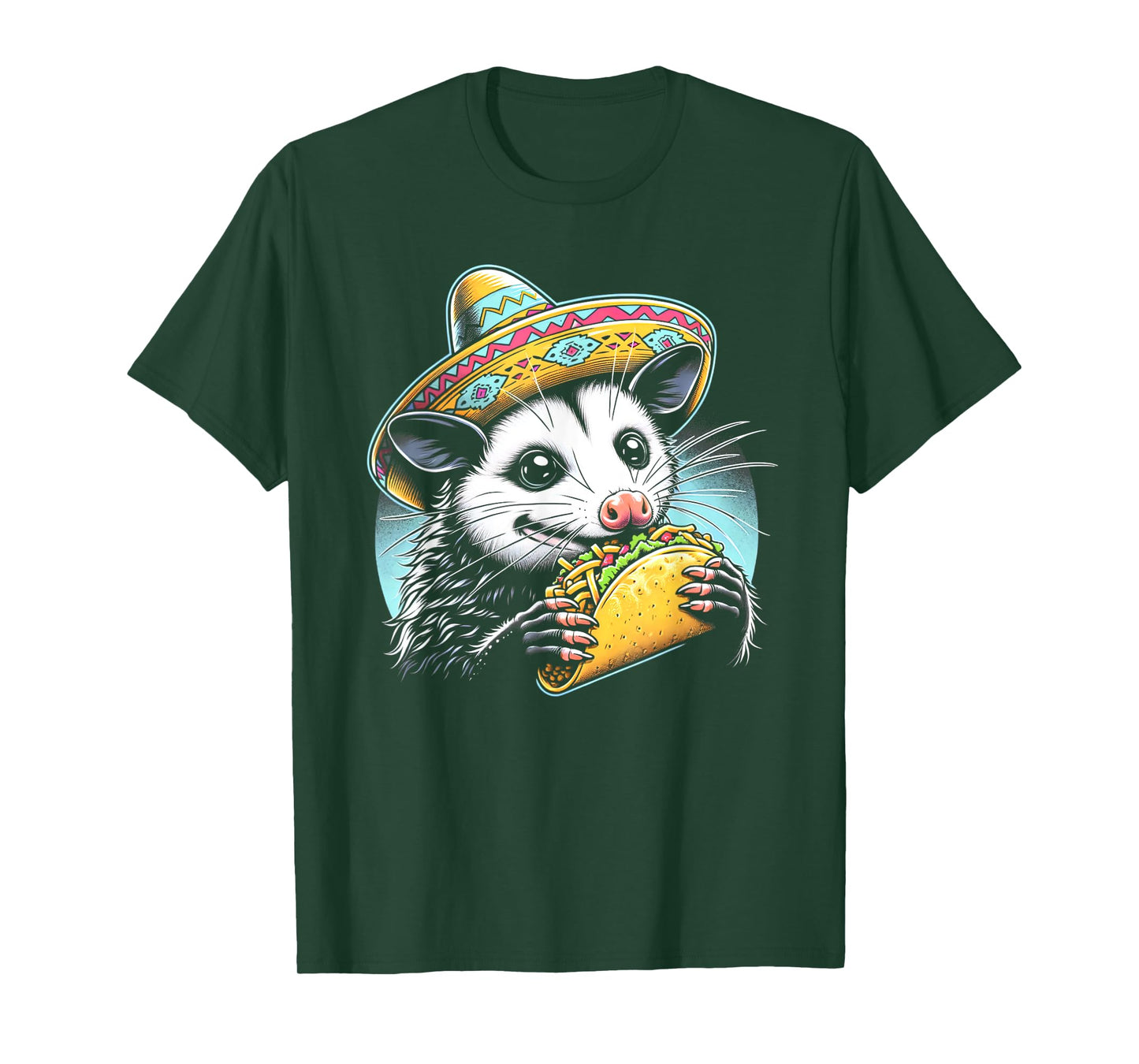 Cute Opossum Taco Funny Possum Cinco De Mayo Fiesta Kid Boy T-Shirt