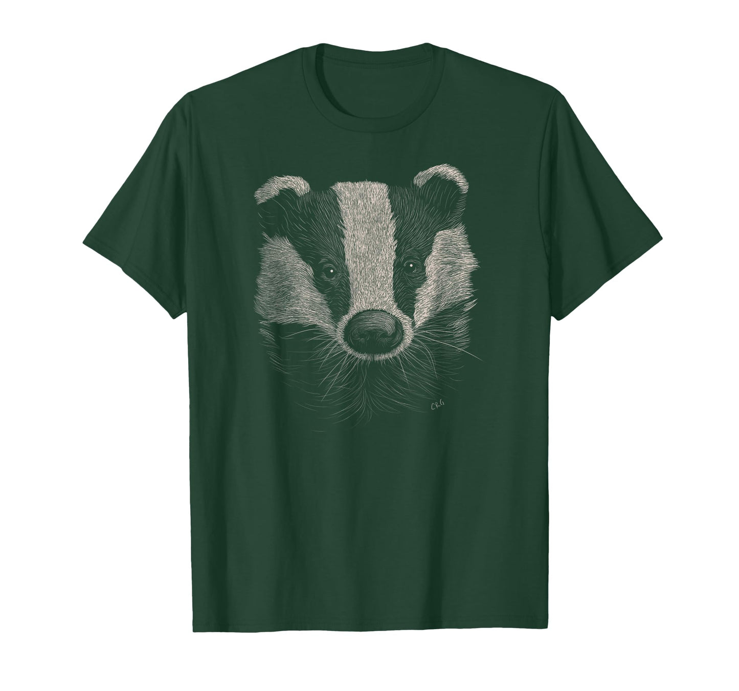 Badger Lover Gift Animals Wildlife Wild Badger T-Shirt
